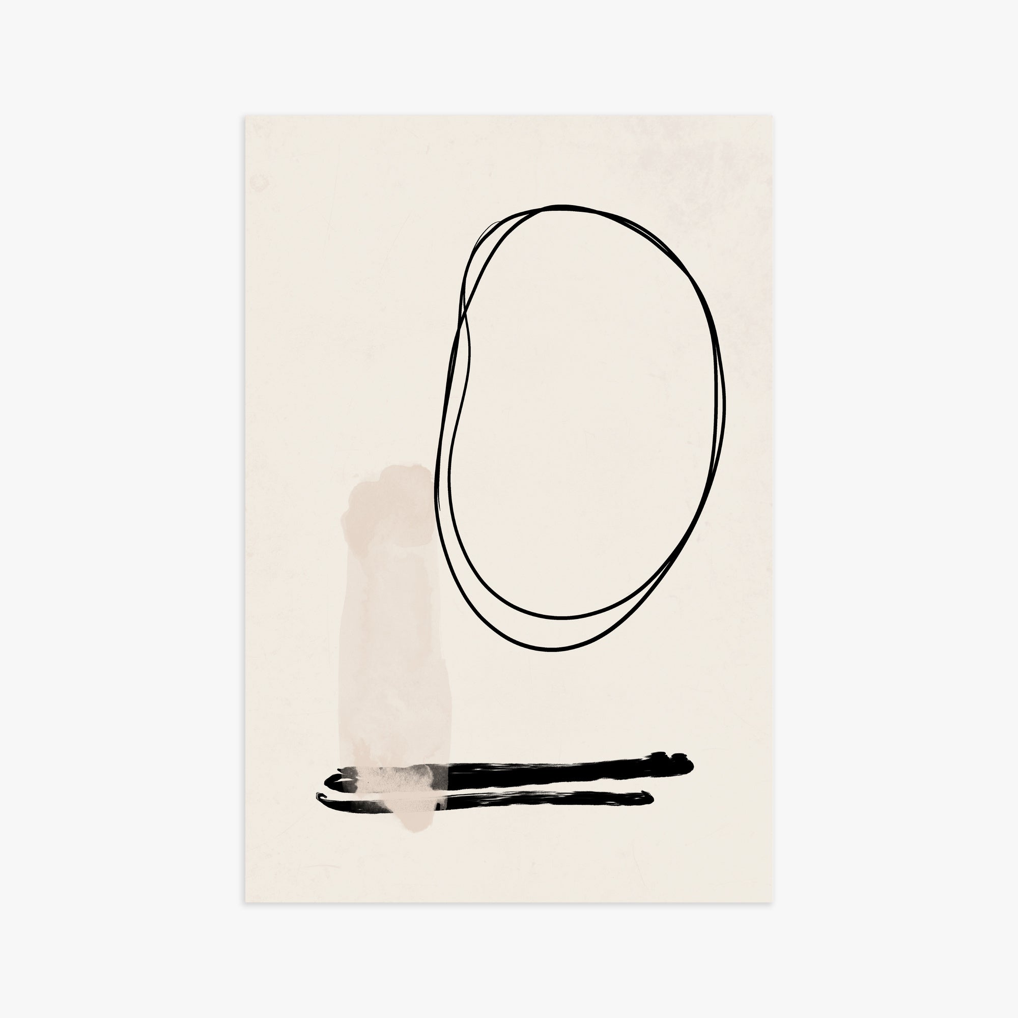 Orbiting Trace, 61x91cm Poster Unframed