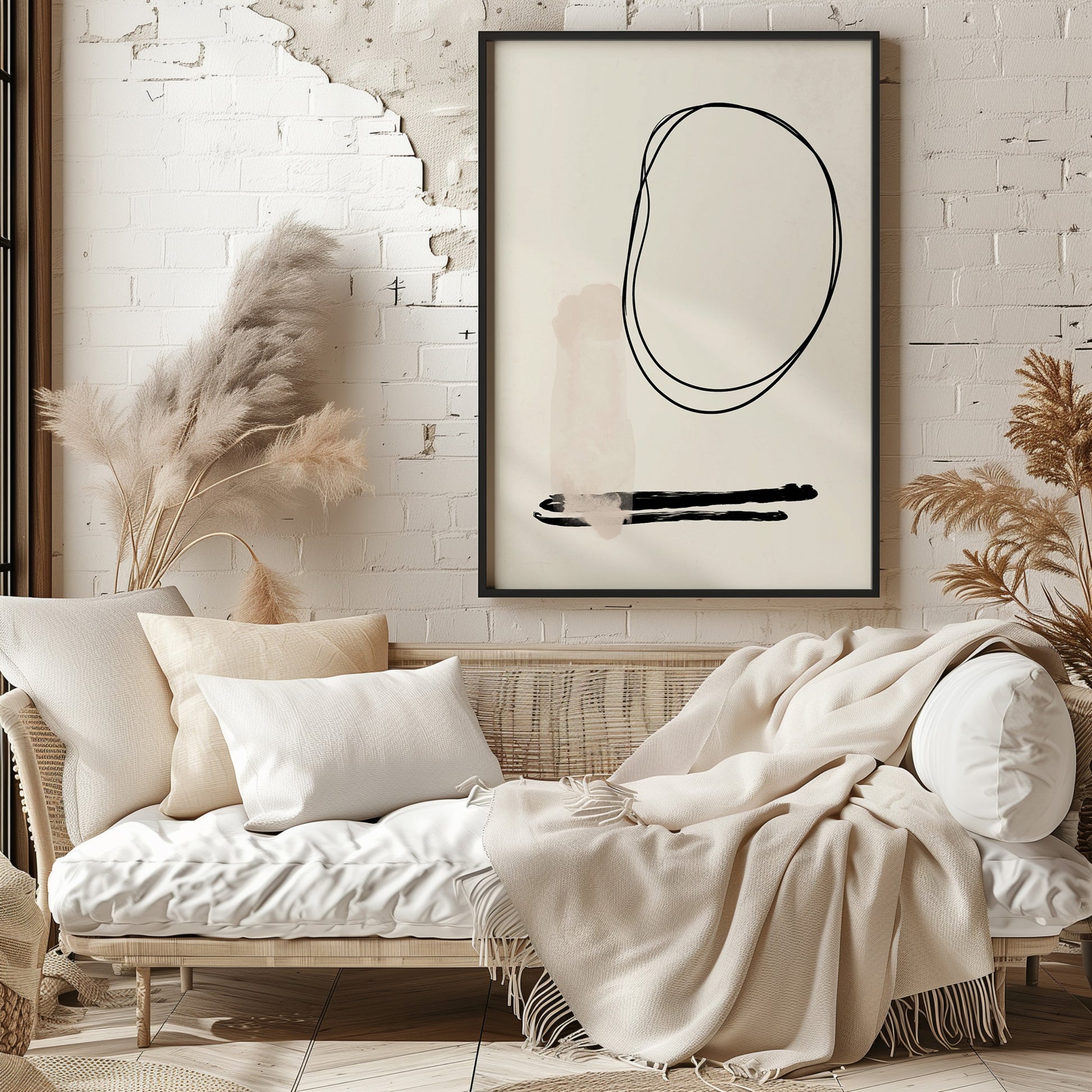Design Concept No. 29 for Orbiting Trace Modern Poster Art