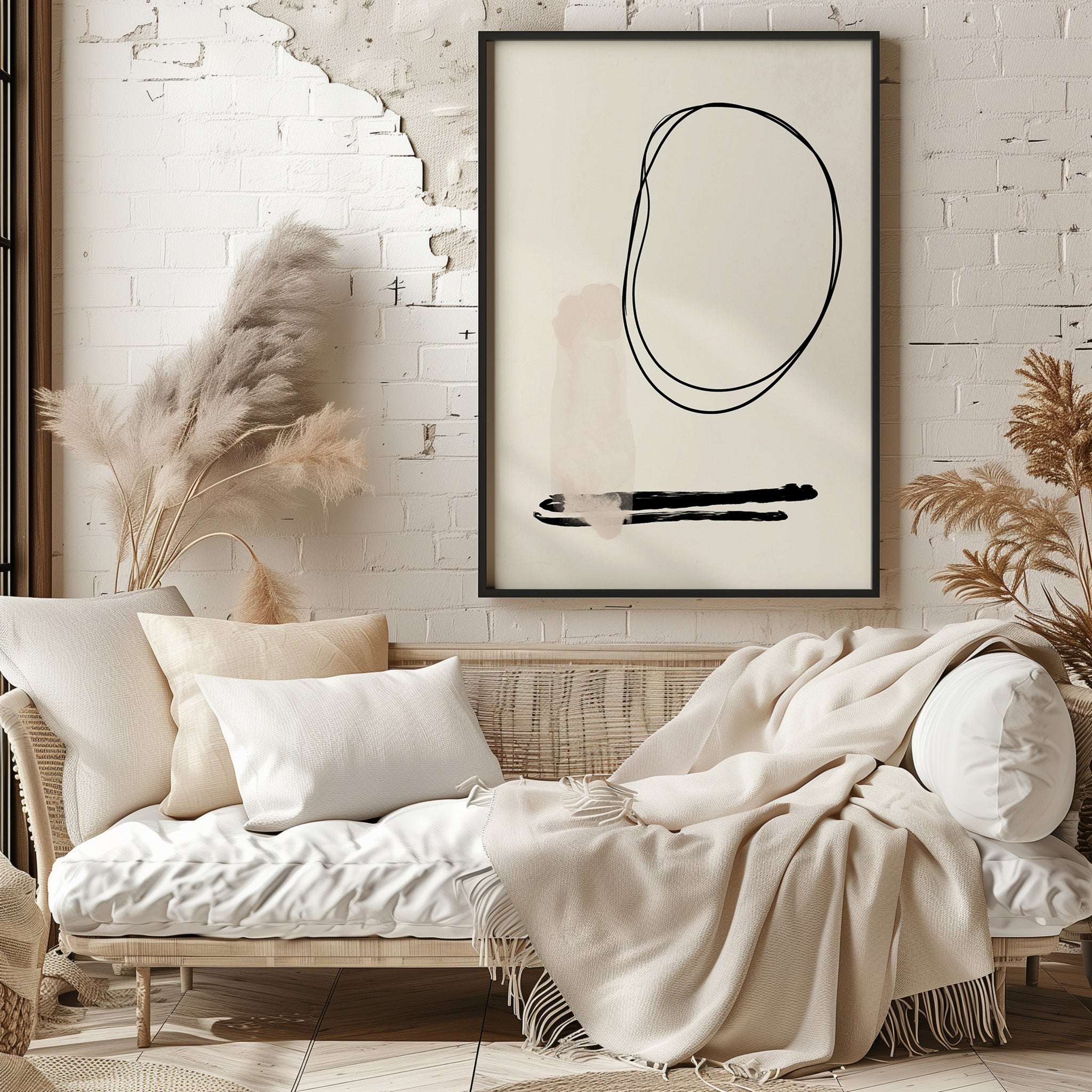 Design Concept No. 29 for Orbiting Trace Modern Poster Art