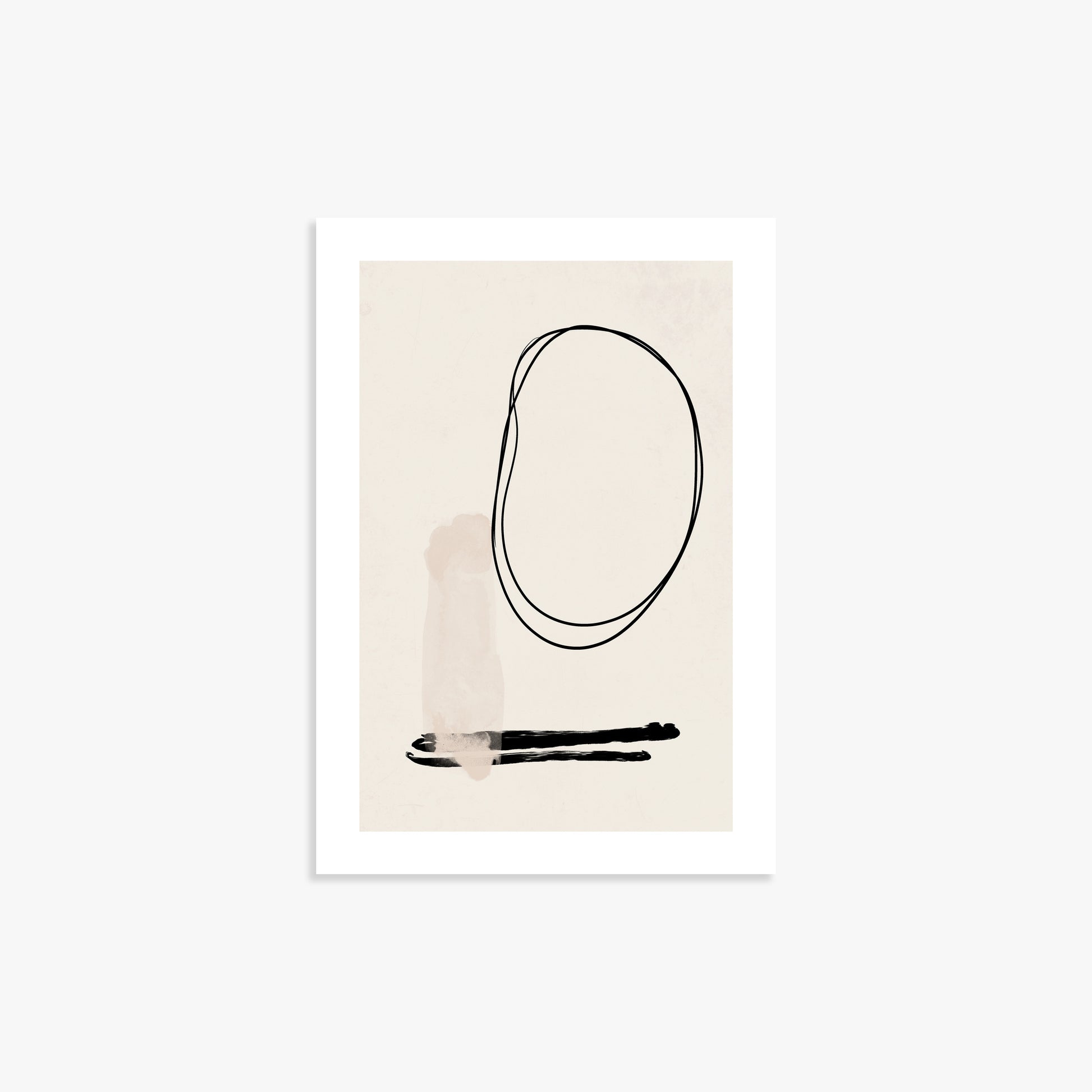 Orbiting Trace, 21x30cm Printed Poster