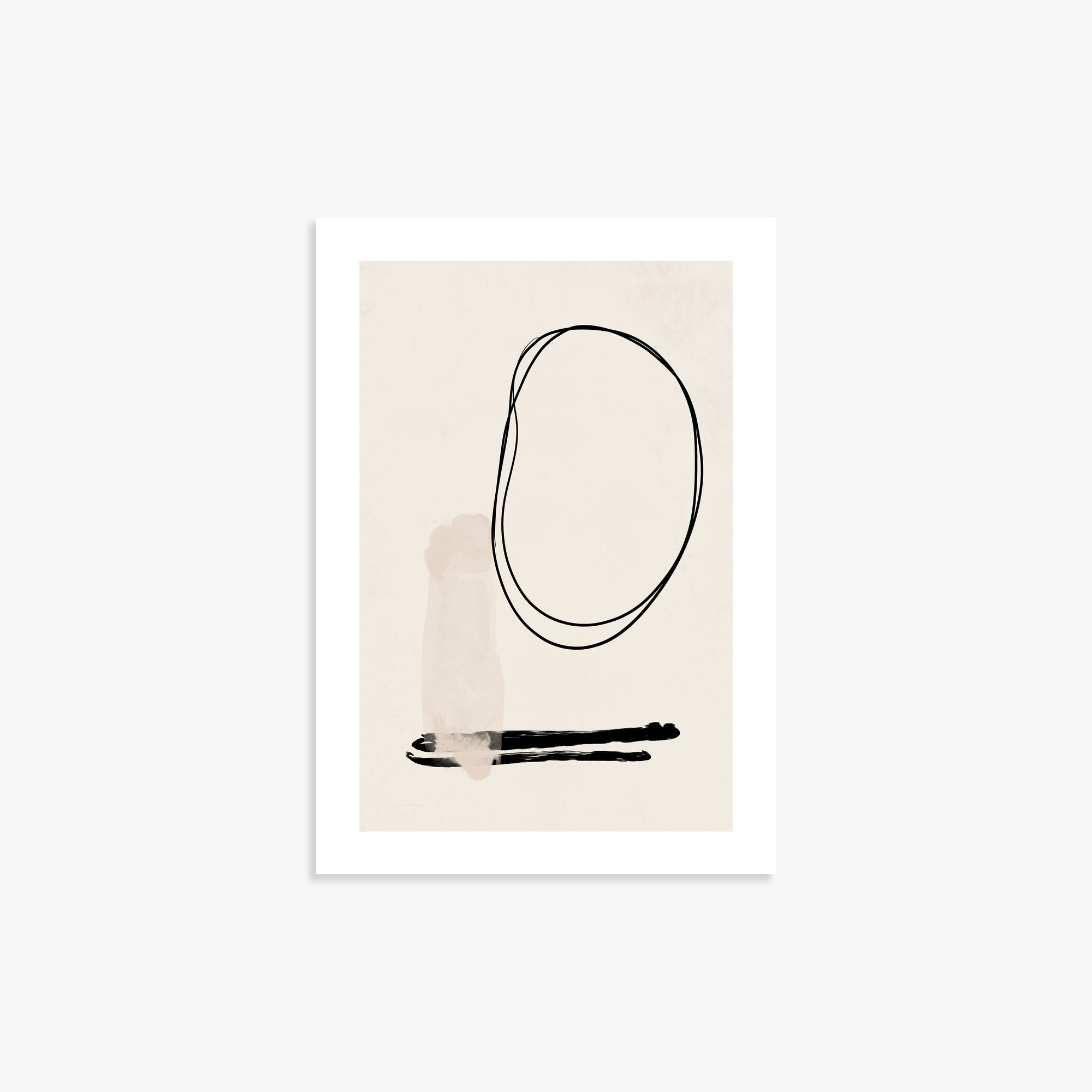 Orbiting Trace, 21x30cm Printed Poster