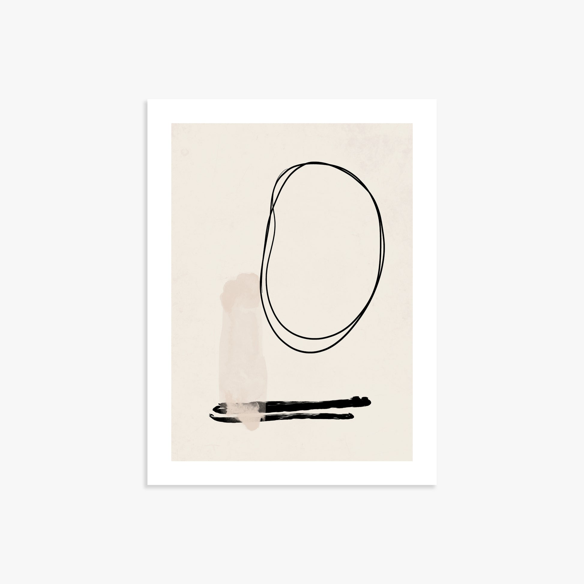Orbiting Trace, 30x40cm Printed Poster