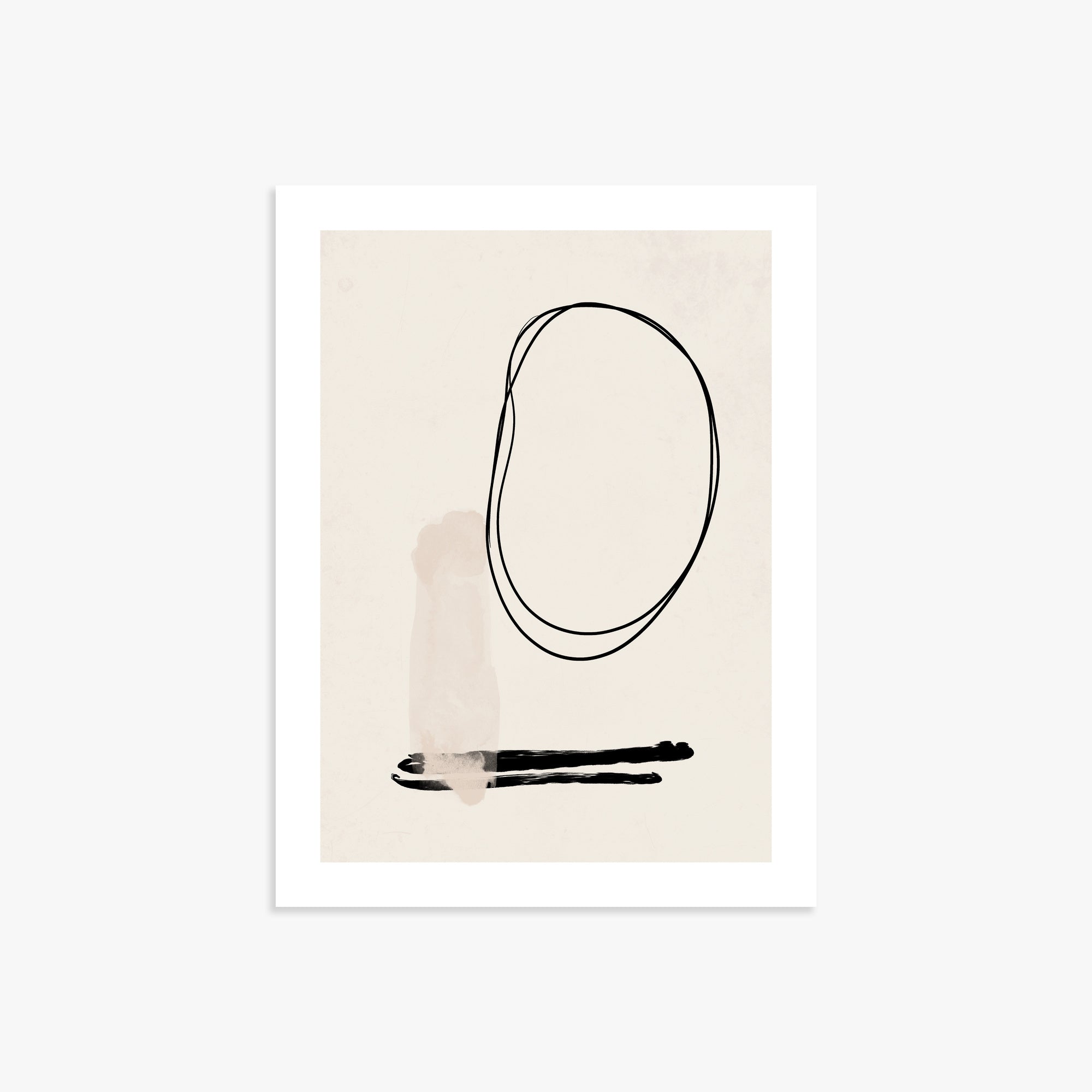 Orbiting Trace, 30x40cm Printed Poster