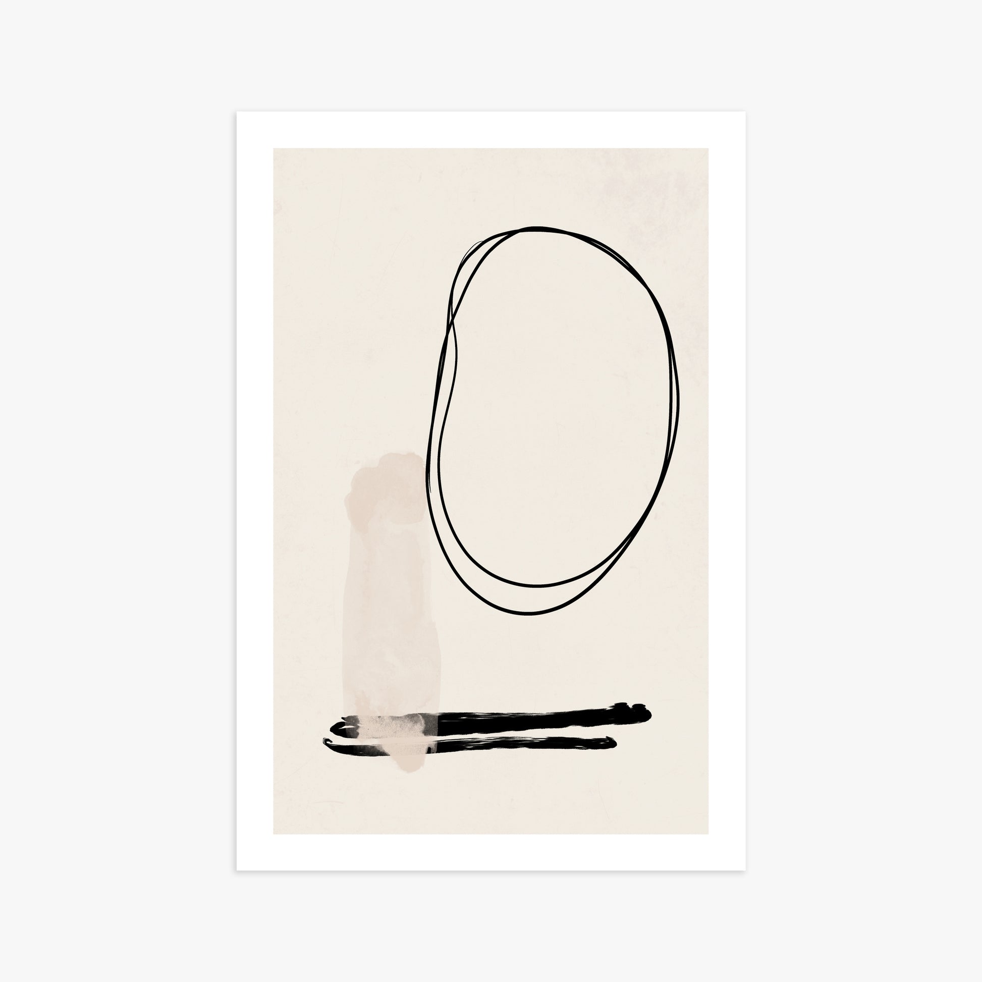 Orbiting Trace, 61x91cm Printed Poster