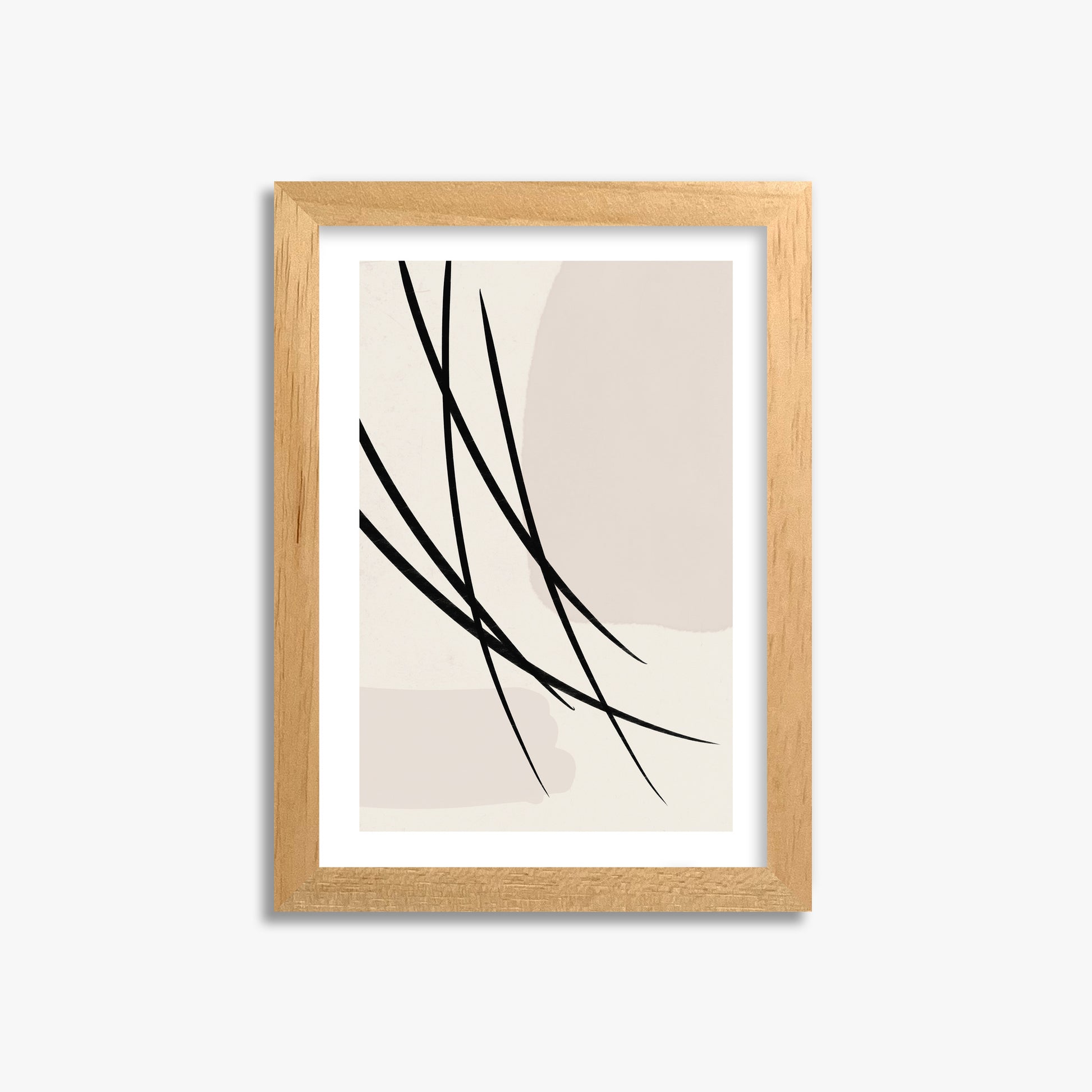 Whispering Reeds, 21x30cm Oak Framed Art Reproduction