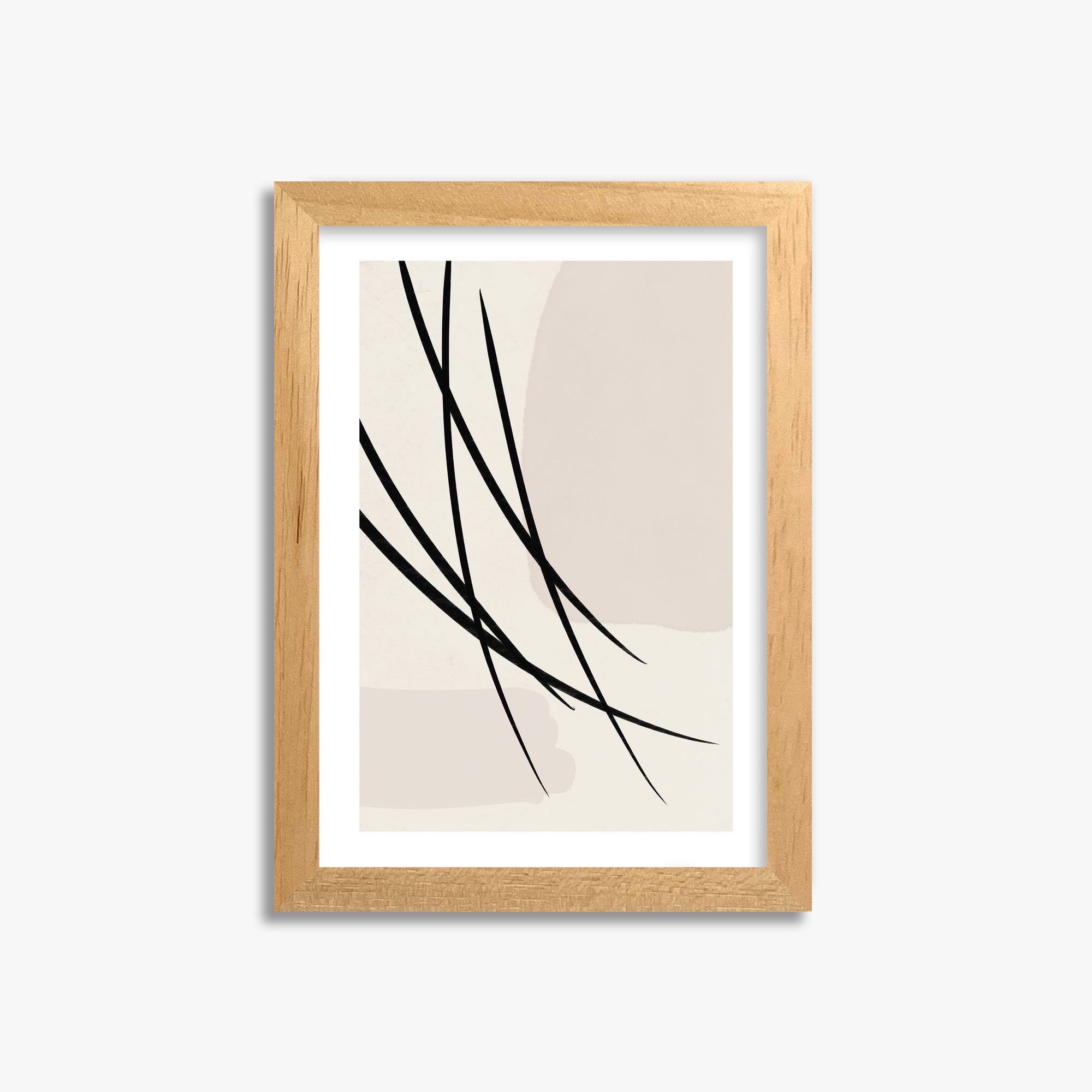 Whispering Reeds, 21x30cm Oak Framed Art Reproduction