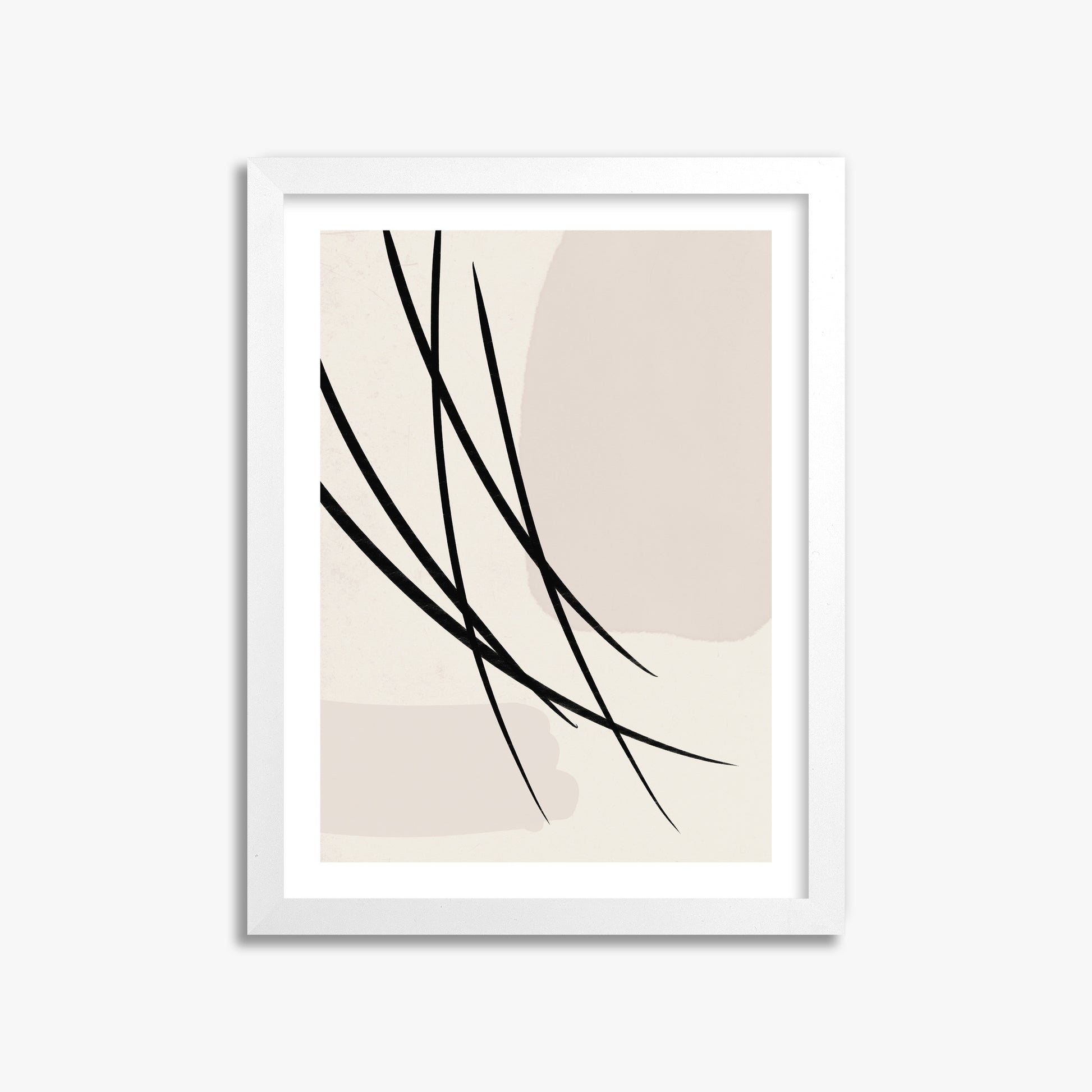 Whispering Reeds, 30x40cm Whitek Framed Art Reproduction