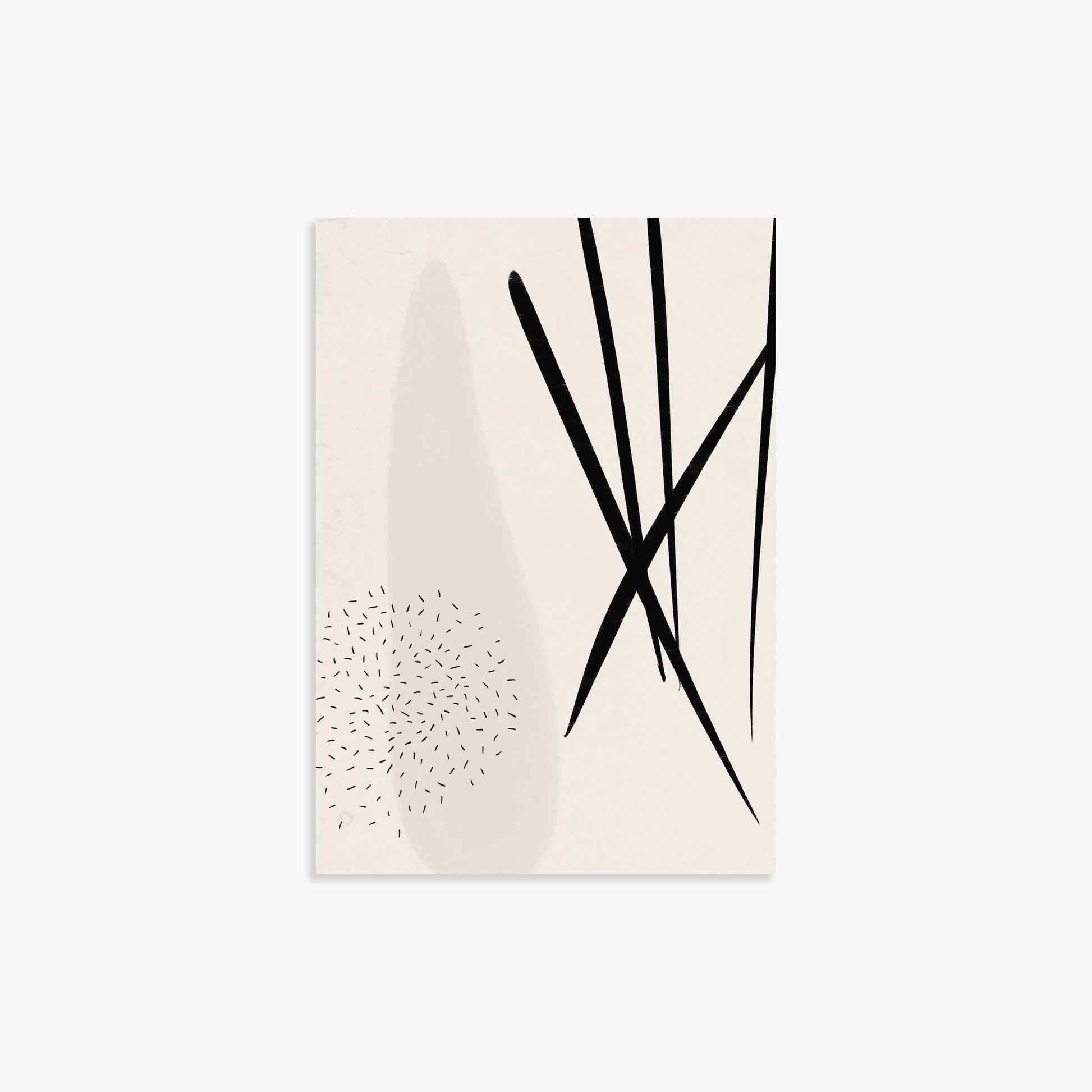 Zen Strokes Harmony, 21x30cm Poster Unframed