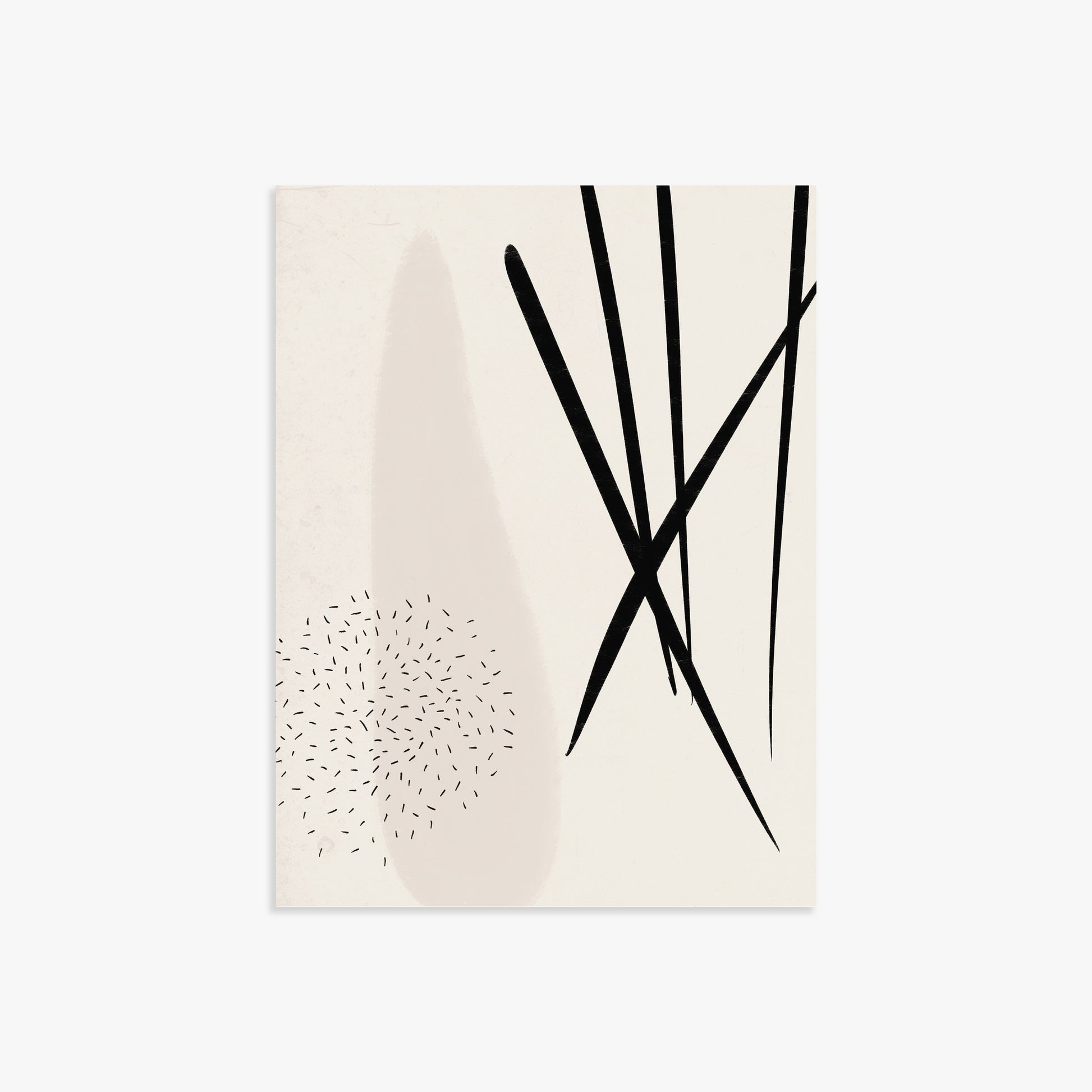 Zen Strokes Harmony, 30x40cm Poster Unframed