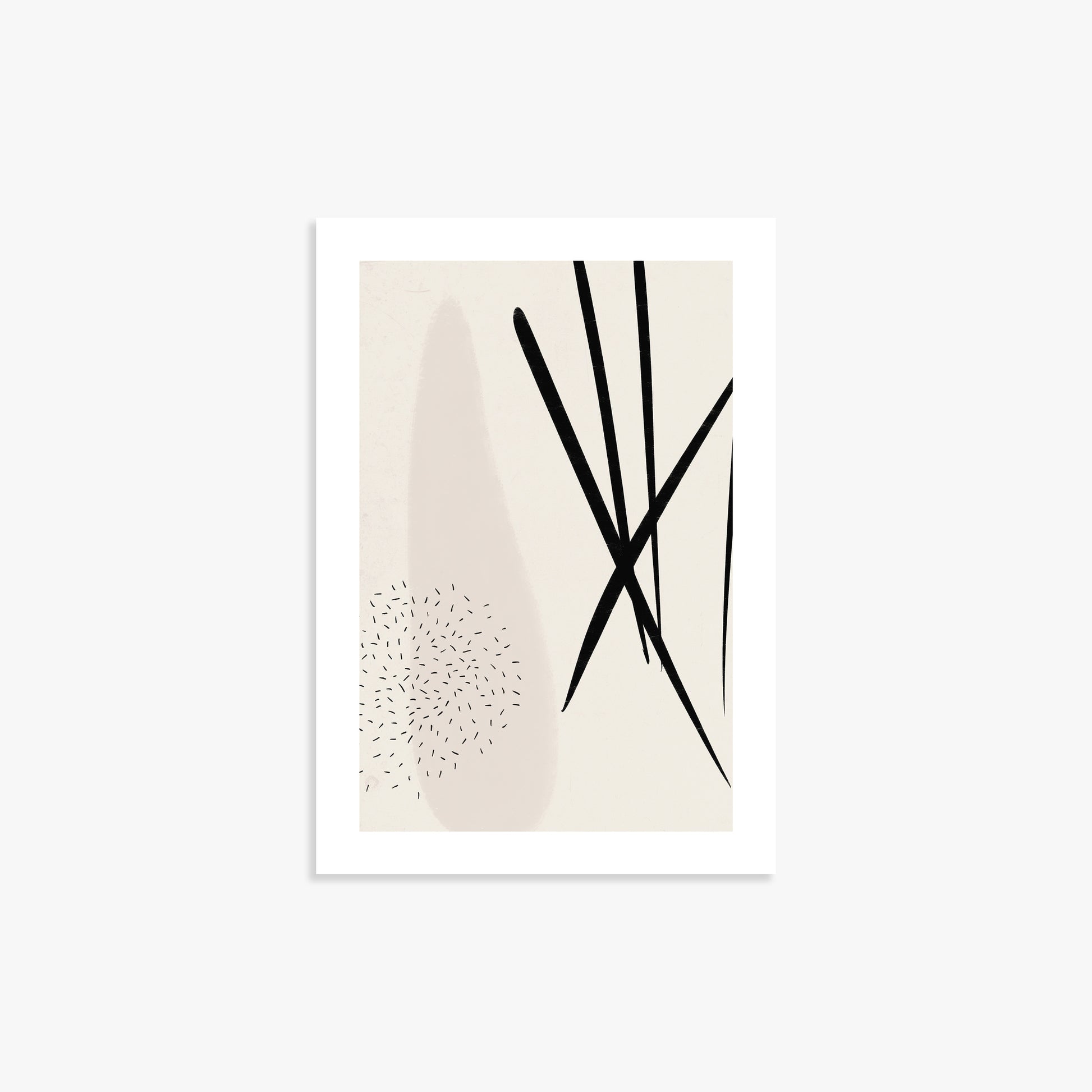 Zen Strokes Harmony, 21x30cm Printed Poster