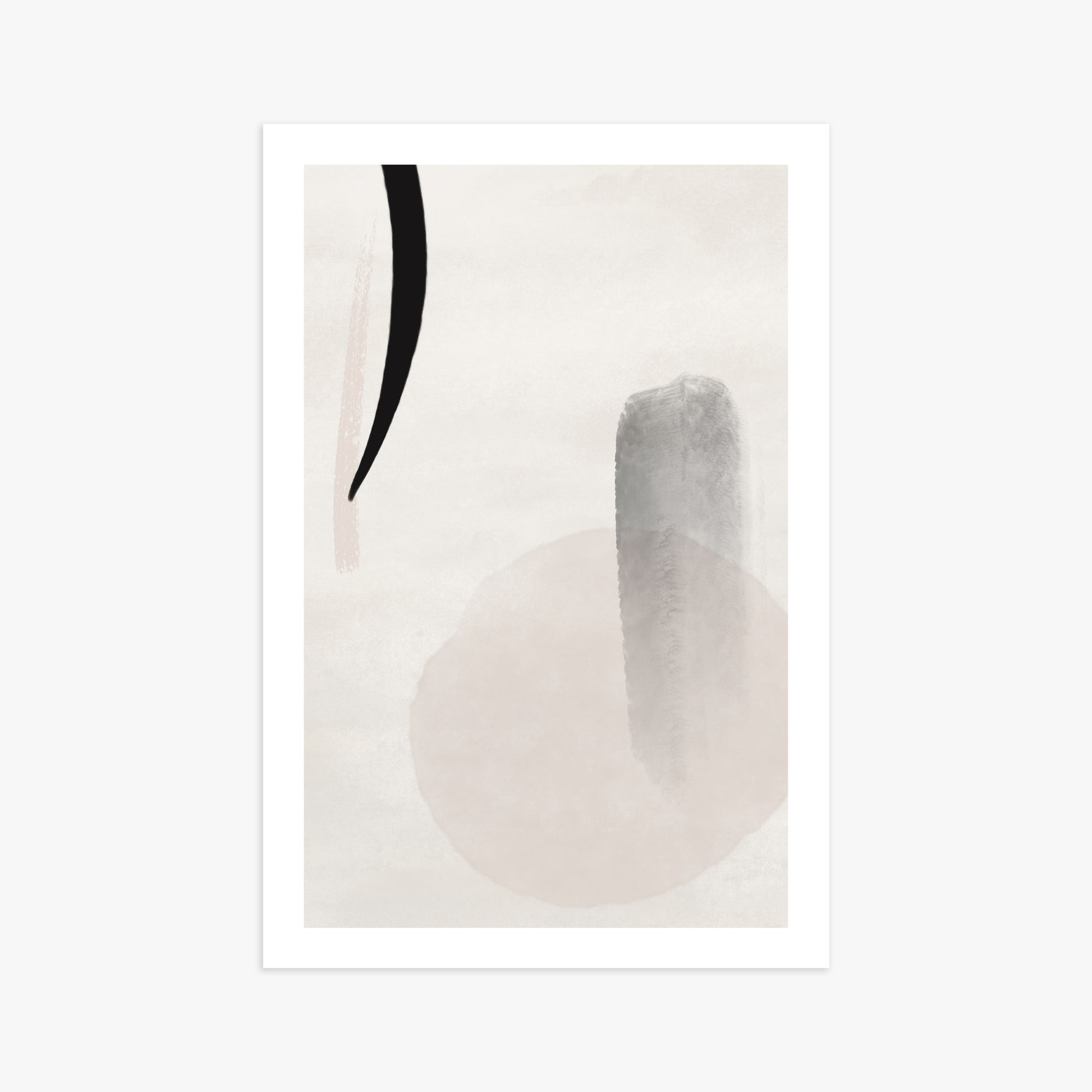 Curved Echo, 61x91cm Printed Poster