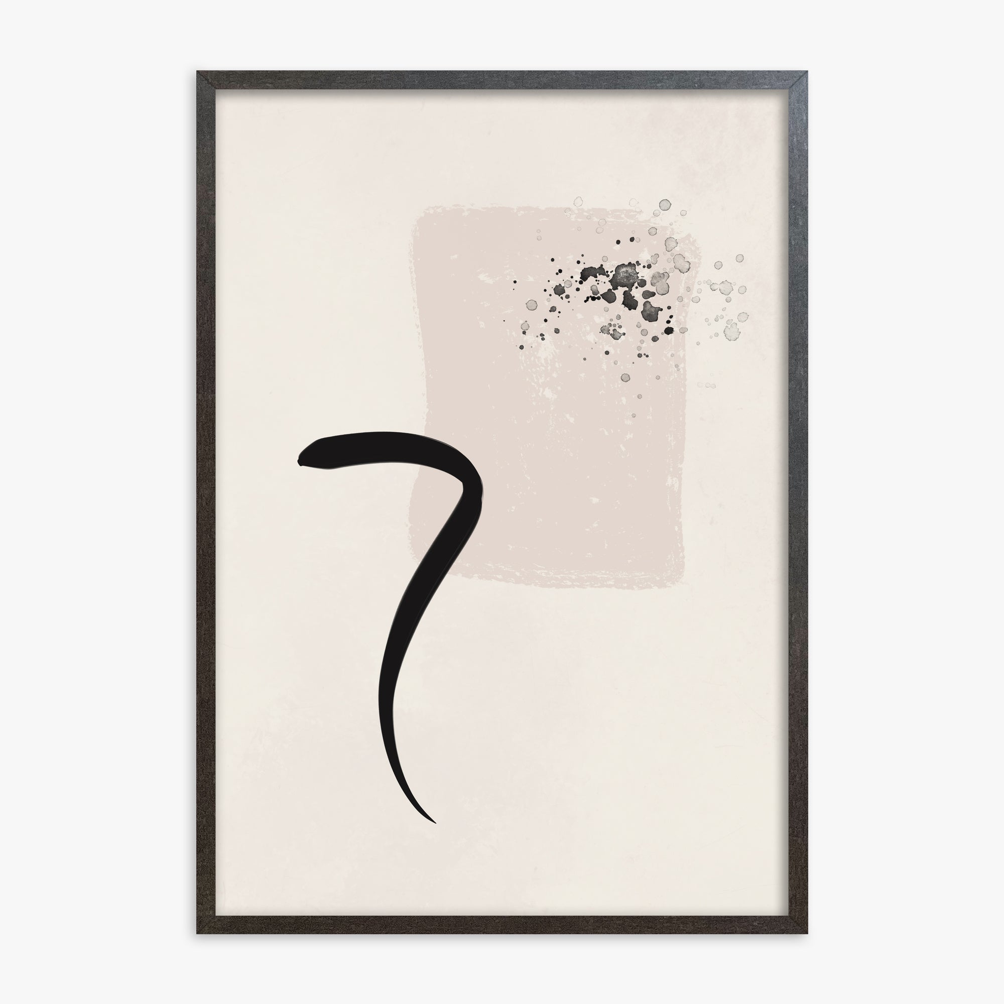 Eleganza minimalista delle pennellate