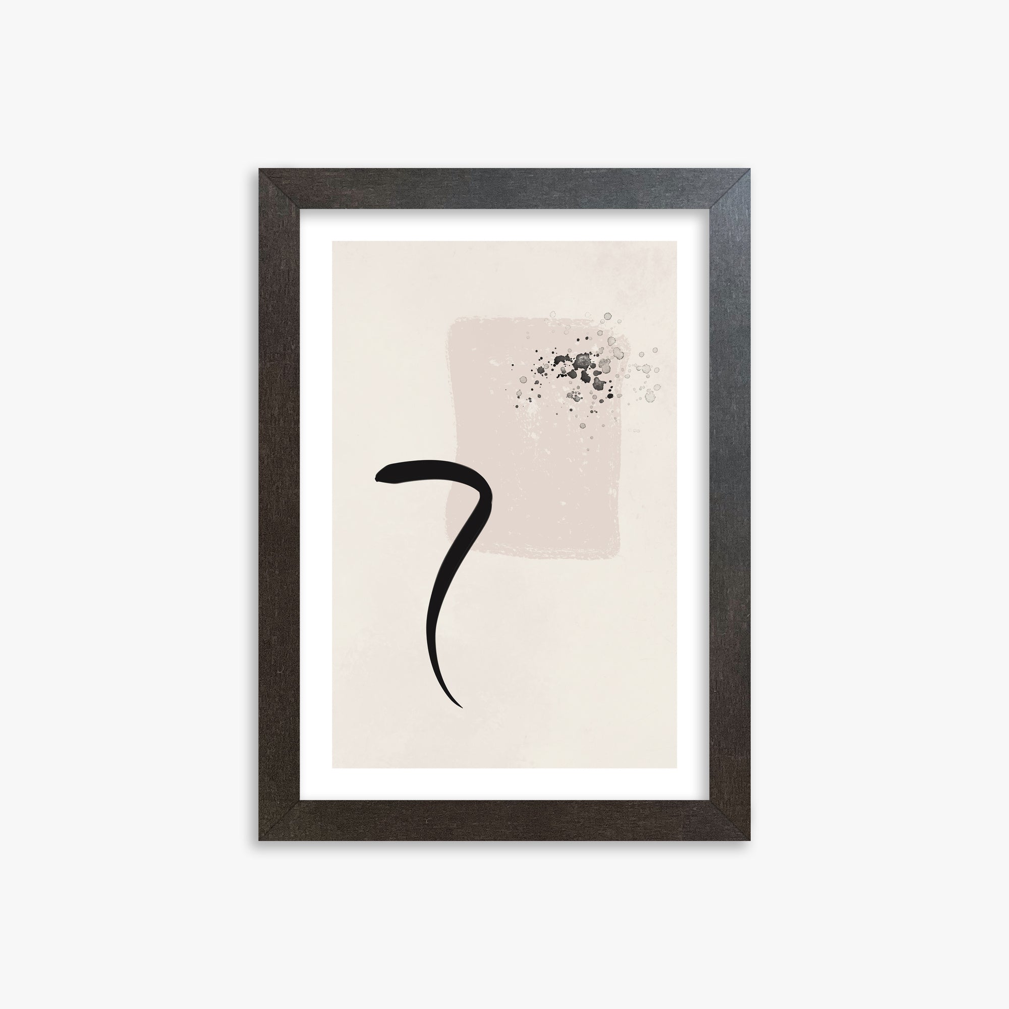 Eleganza minimalista delle pennellate