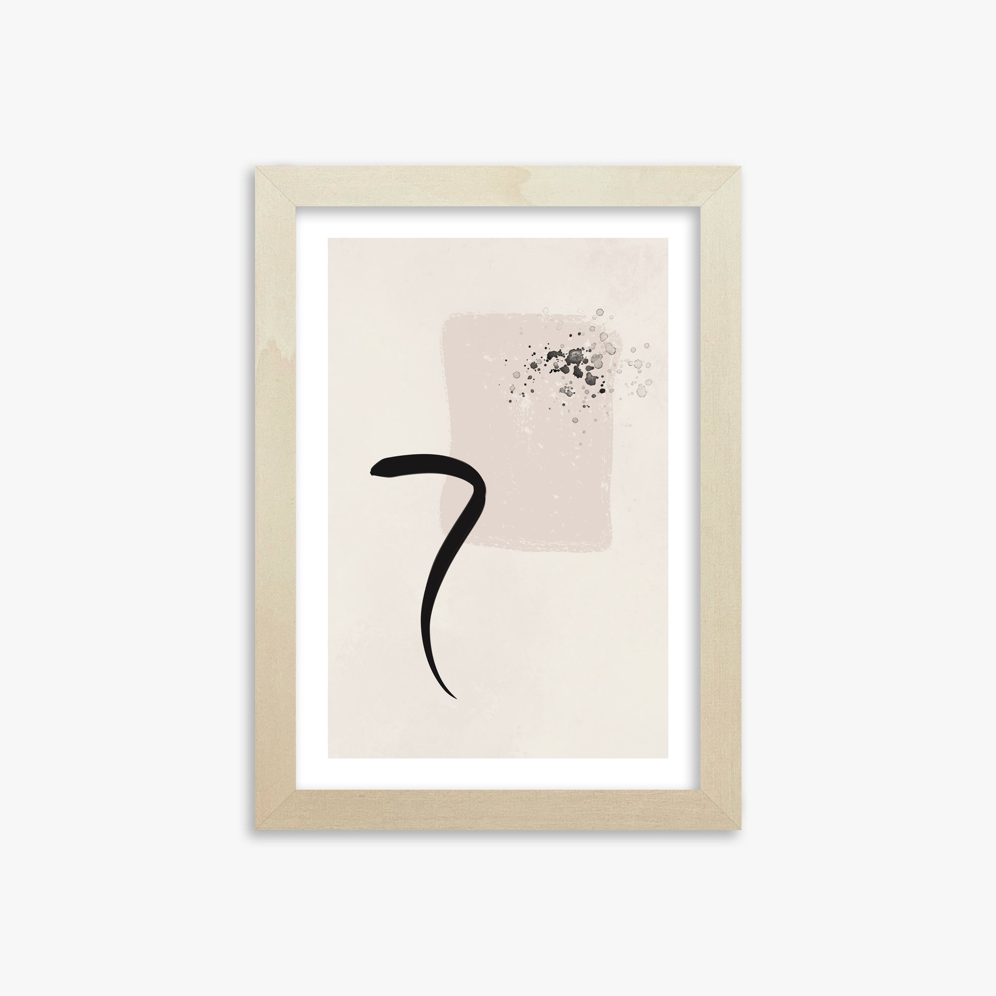 Eleganza minimalista delle pennellate