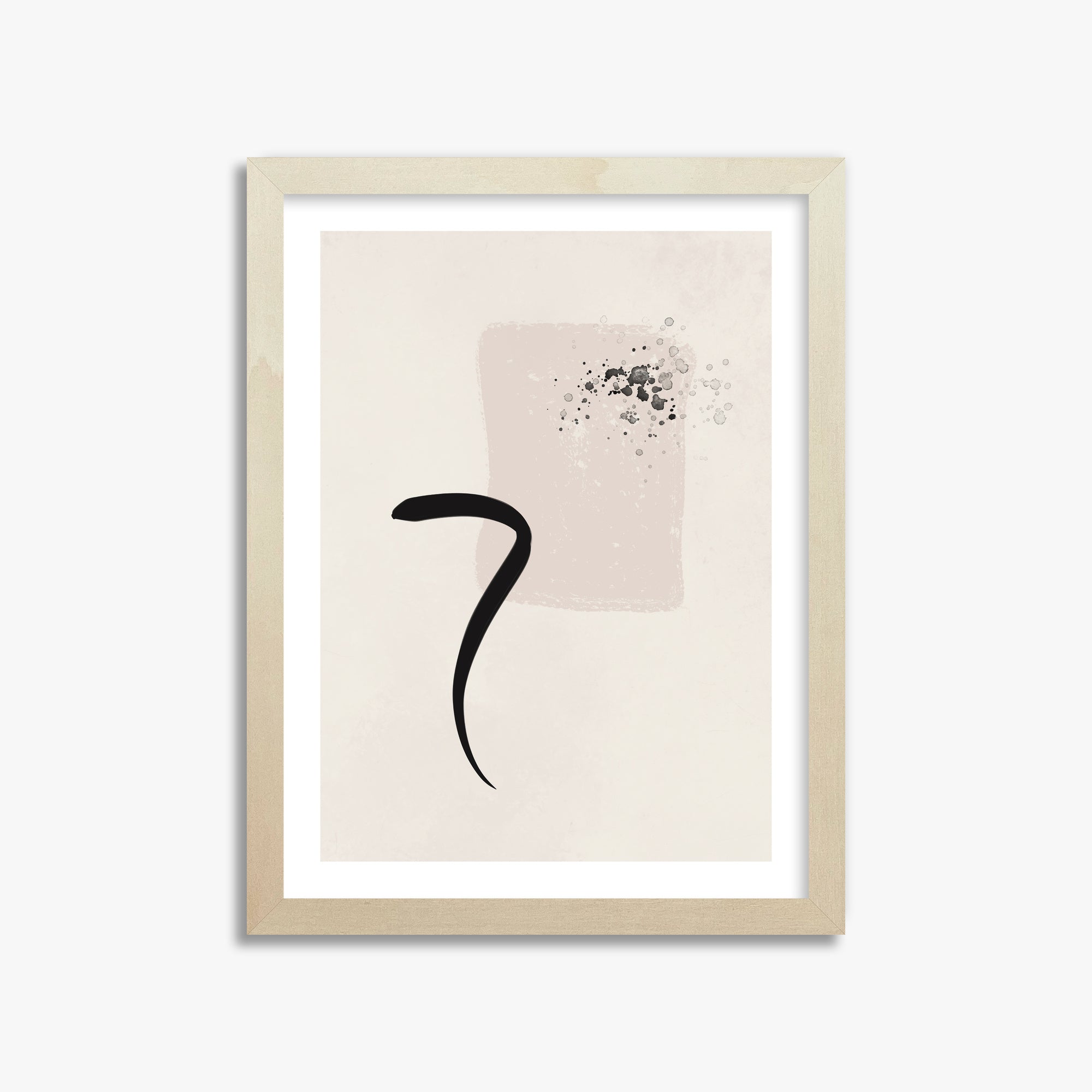 Eleganza minimalista delle pennellate