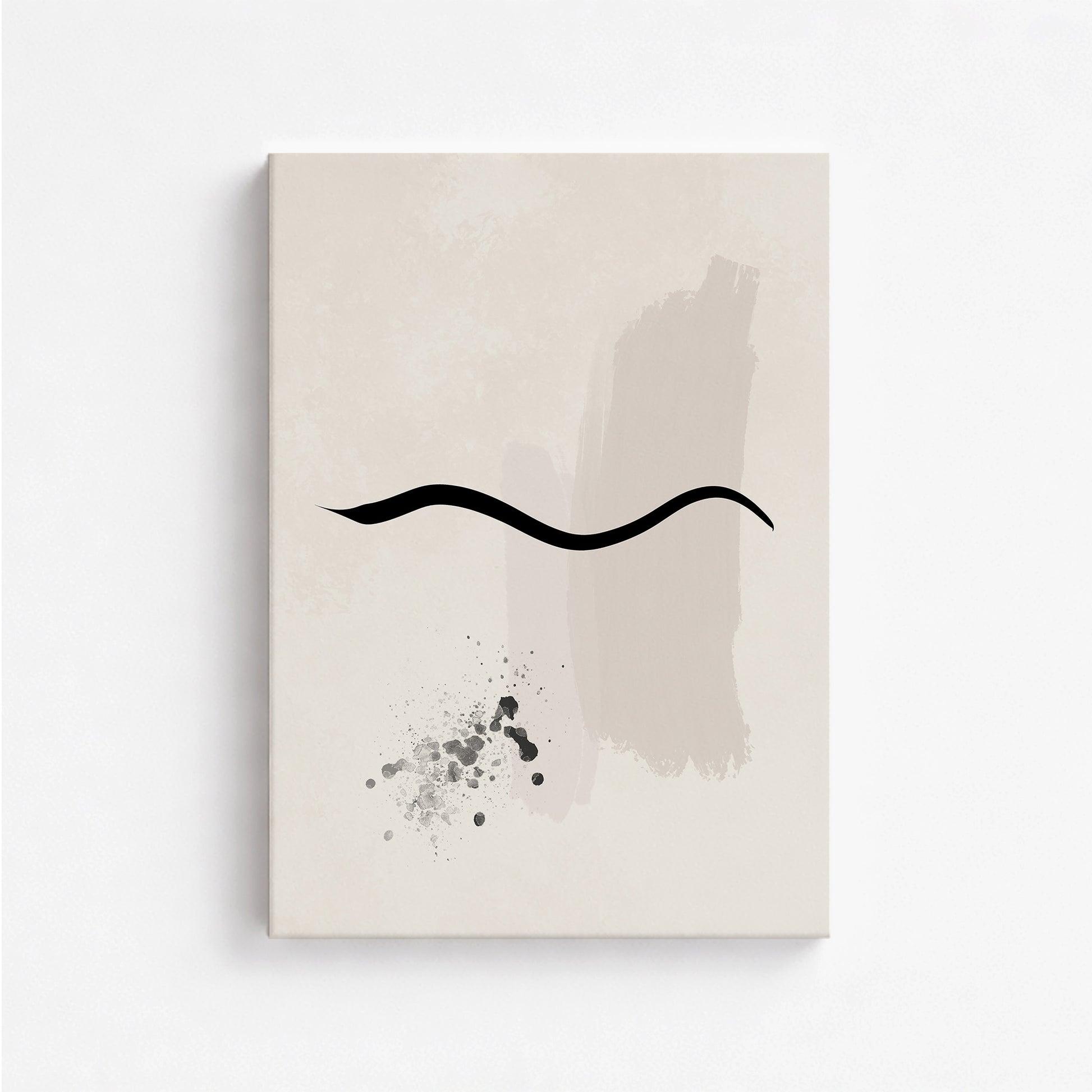 Gentle Undulation, 50x70cm Satin Canvas Art Reproduction
