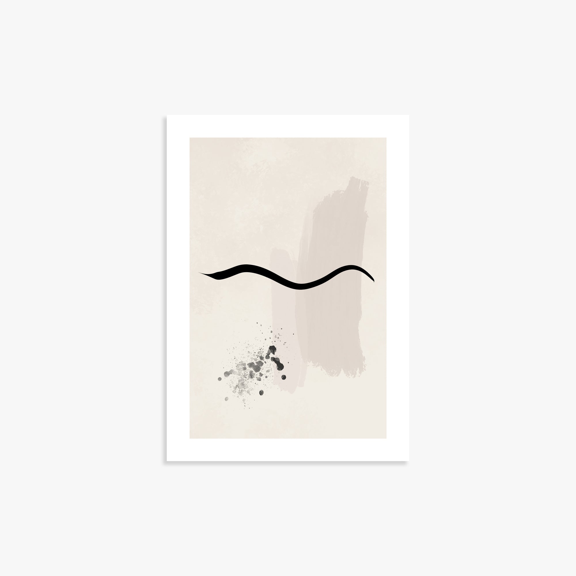 Gentle Undulation, 21x30cm Printed Poster