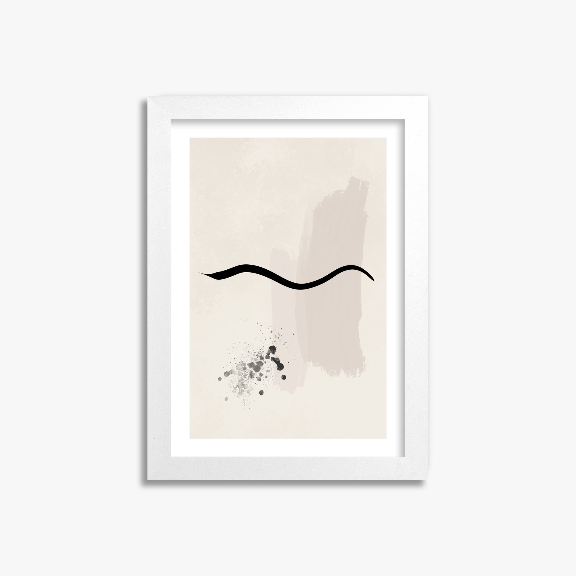 Gentle Undulation, 21x30cm Whitek Framed Art Reproduction
