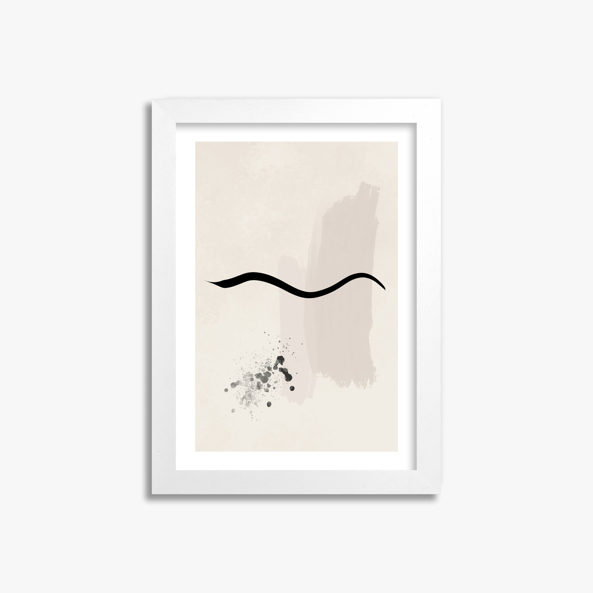 Gentle Undulation, 21x30cm Whitek Framed Art Reproduction