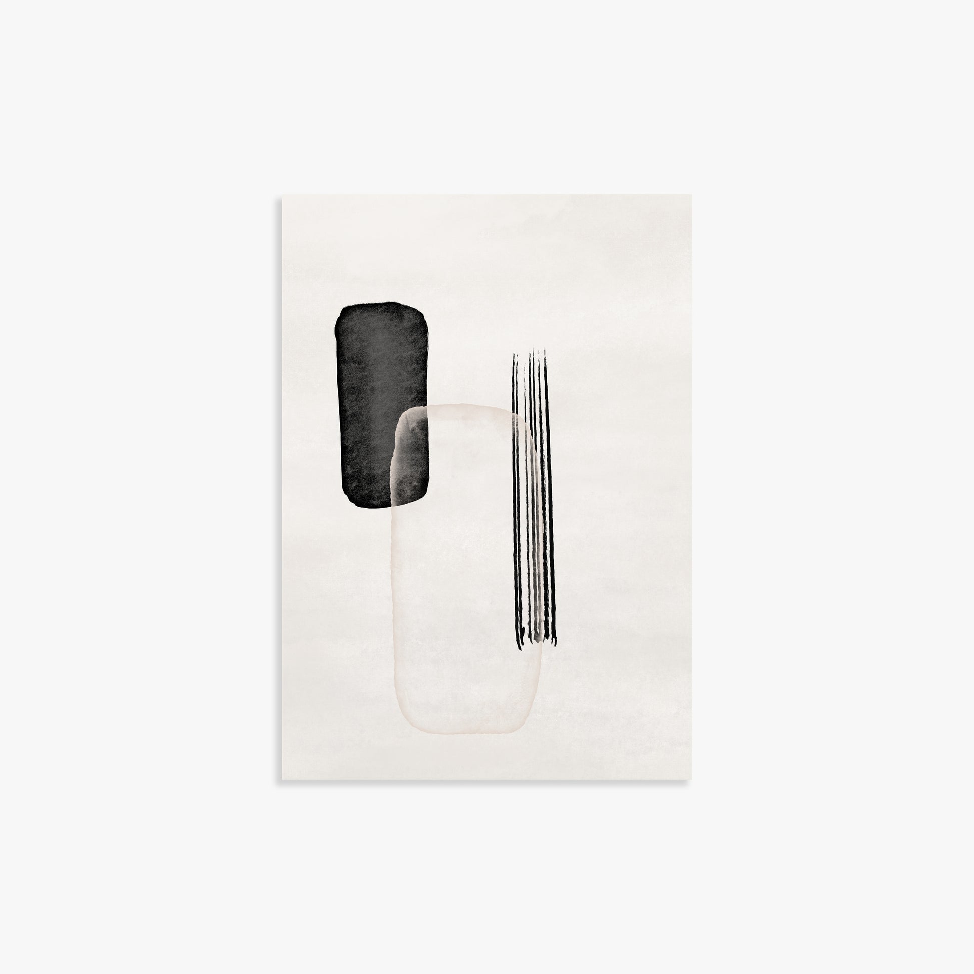 Drifting Pillars, 21x30cm Poster Unframed