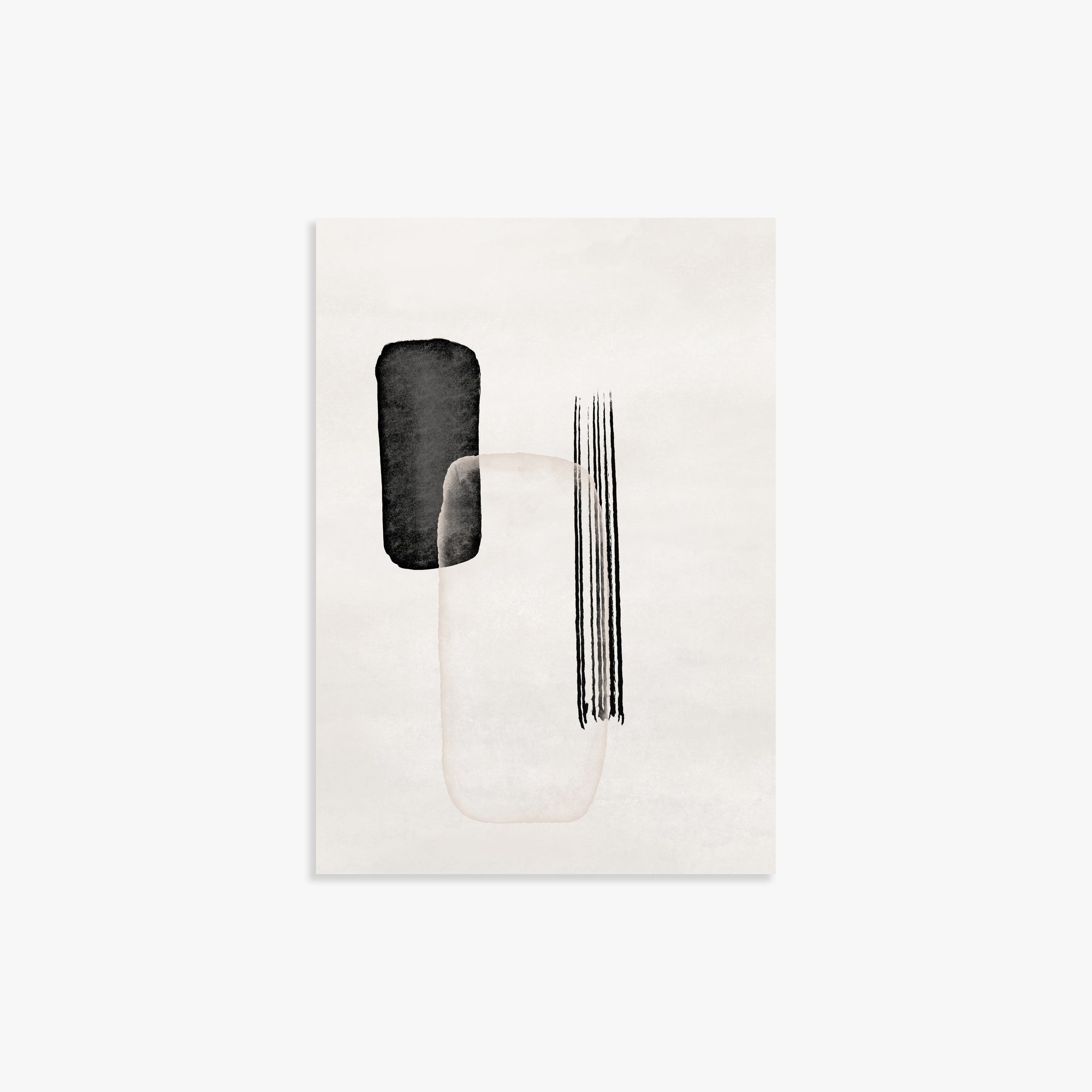 Drifting Pillars, 21x30cm Poster Unframed