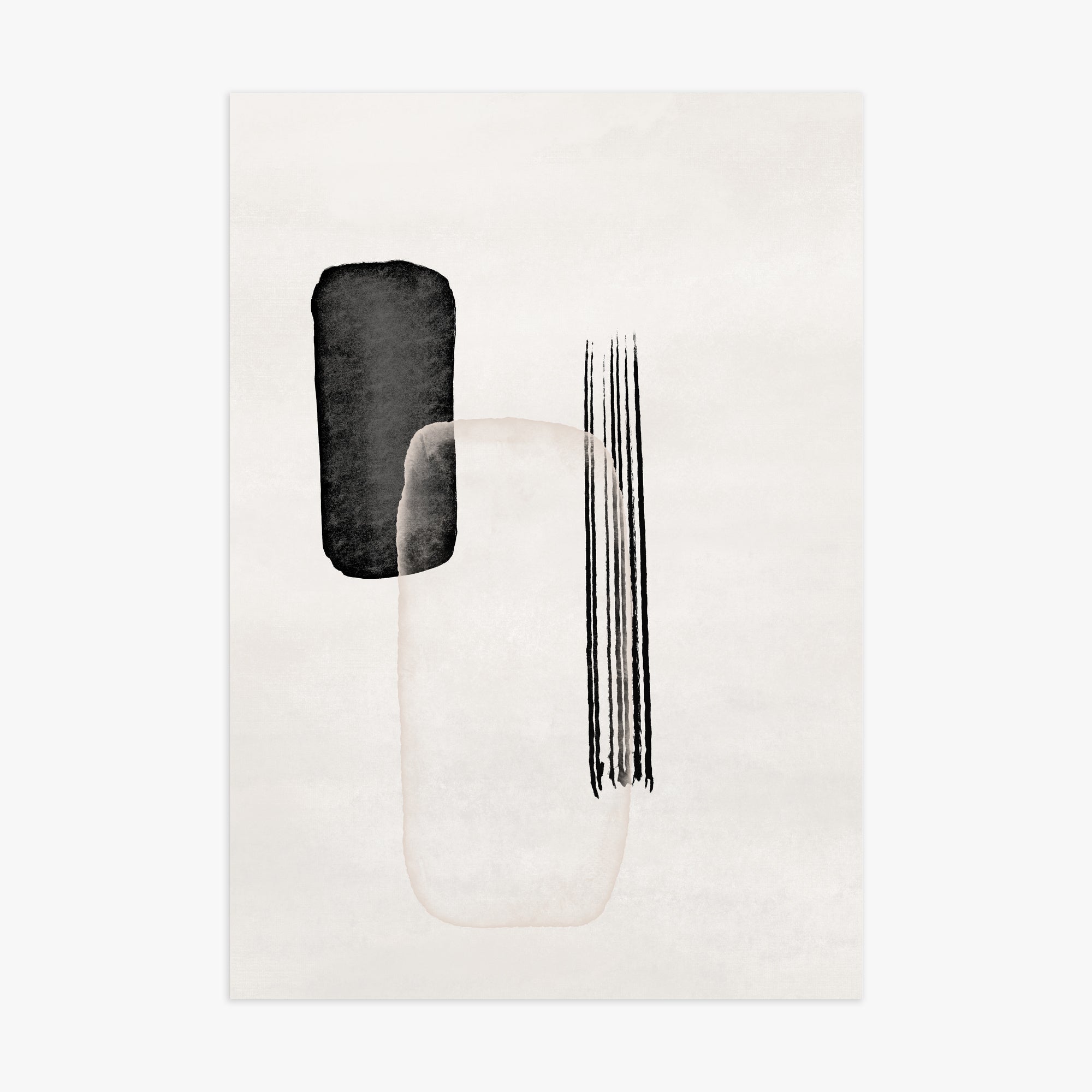 Drifting Pillars, 70x100cm Poster Unframed