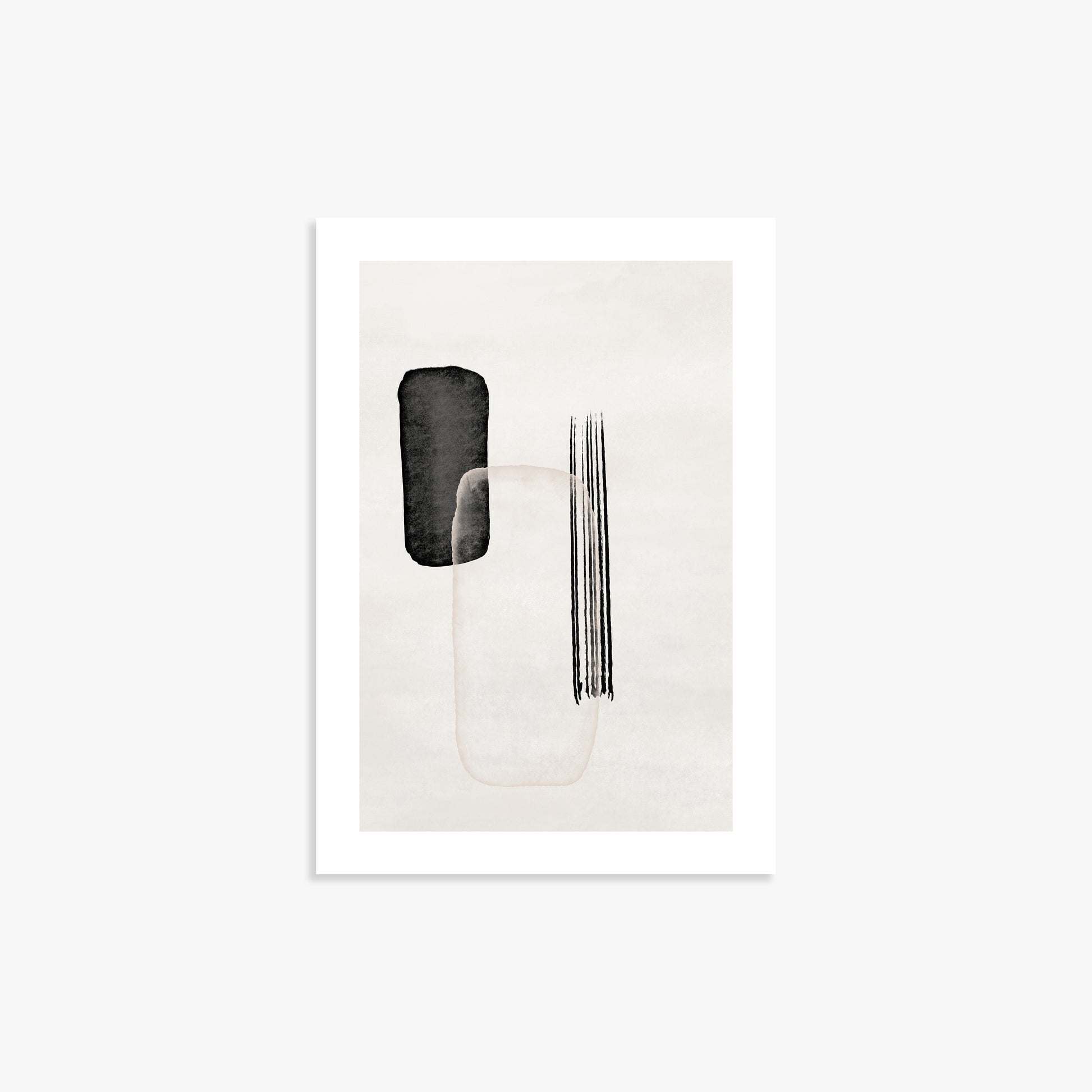 Drifting Pillars, 21x30cm Printed Poster