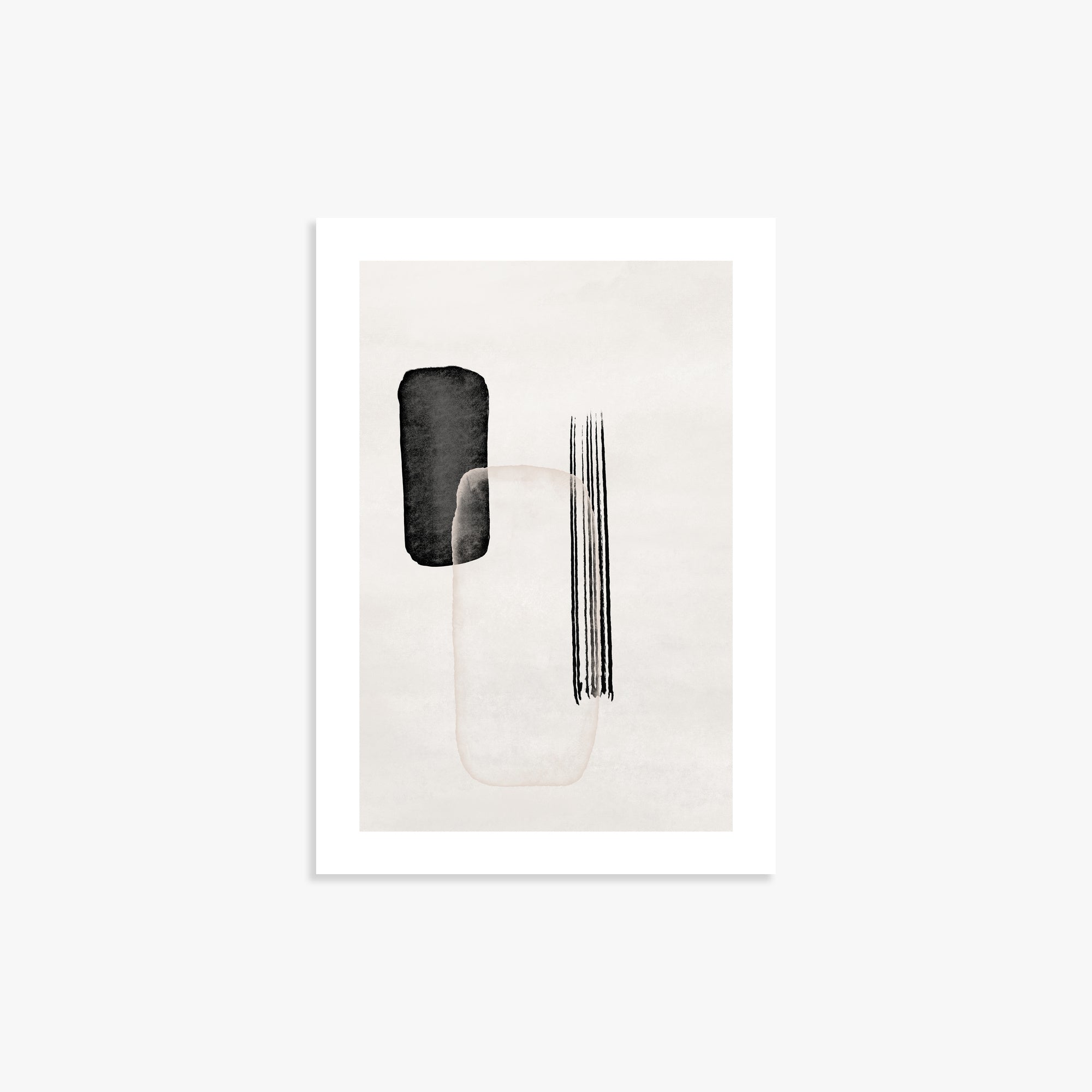 Drifting Pillars, 21x30cm Printed Poster