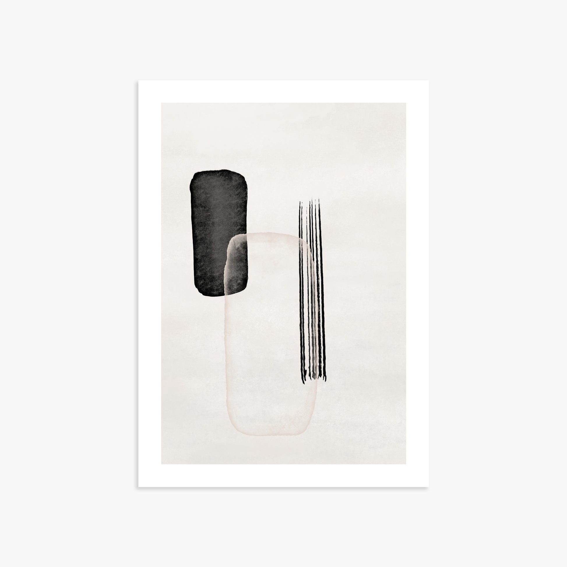 Drifting Pillars, 50x70cm Printed Poster