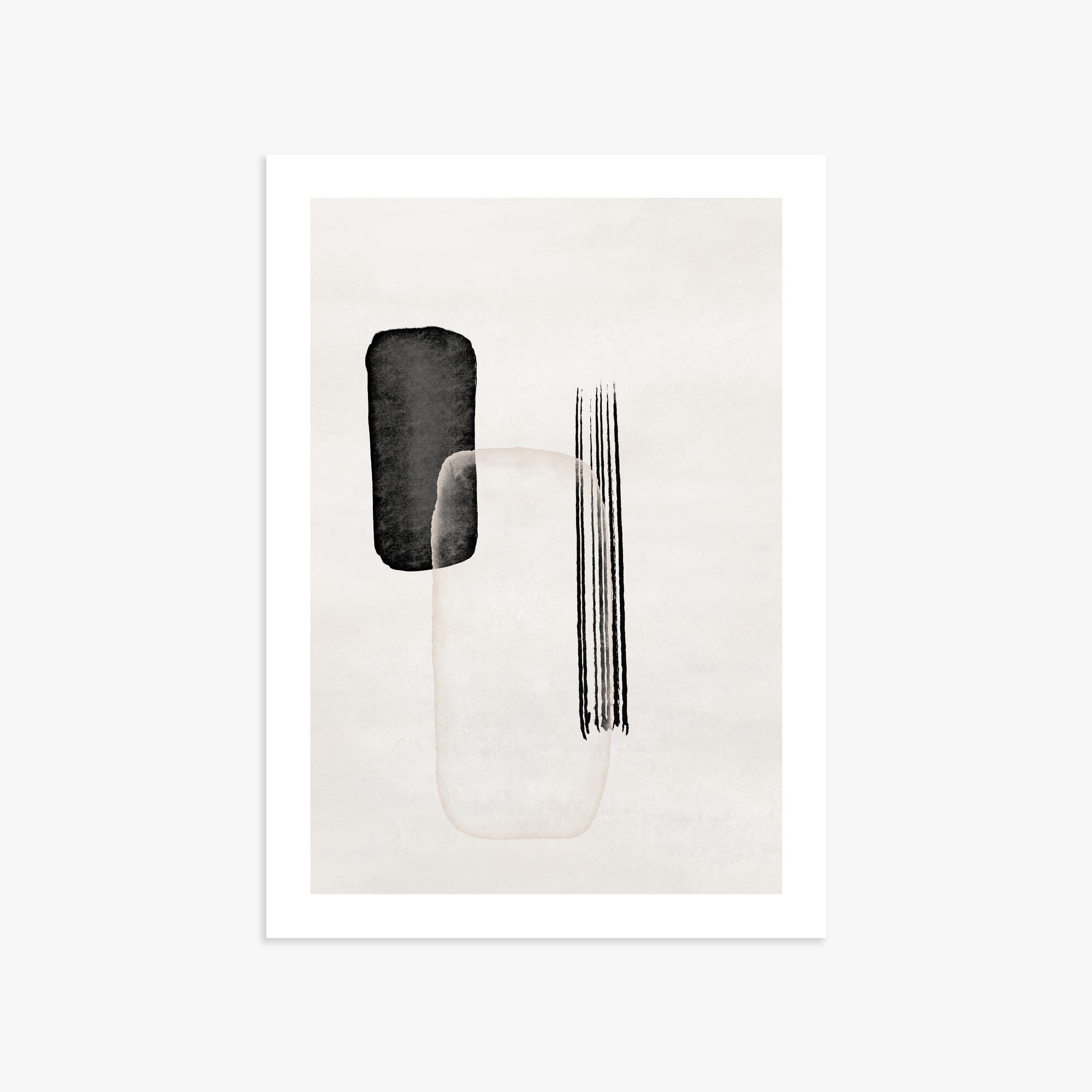 Drifting Pillars, 50x70cm Printed Poster