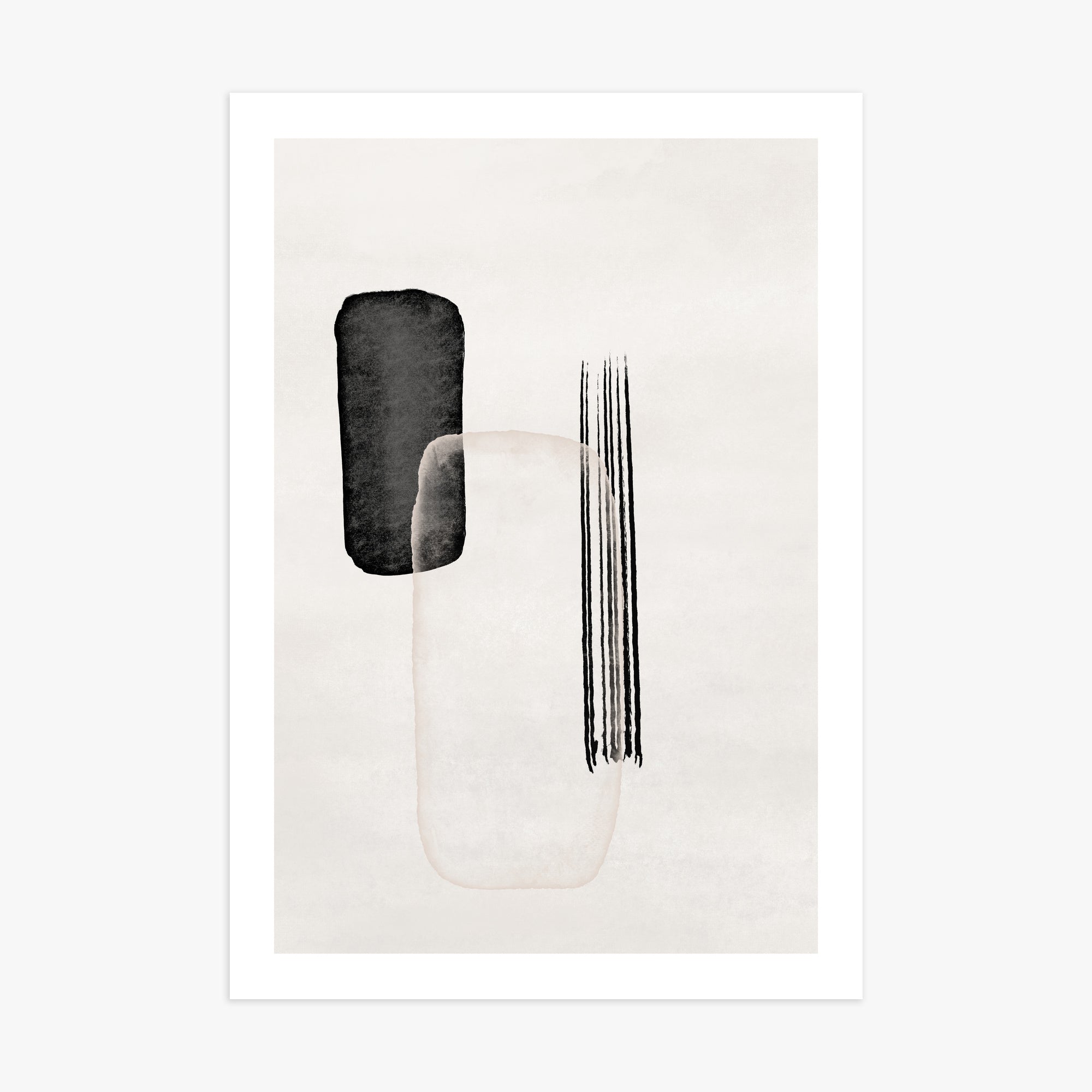 Drifting Pillars, 70x100cm Printed Poster