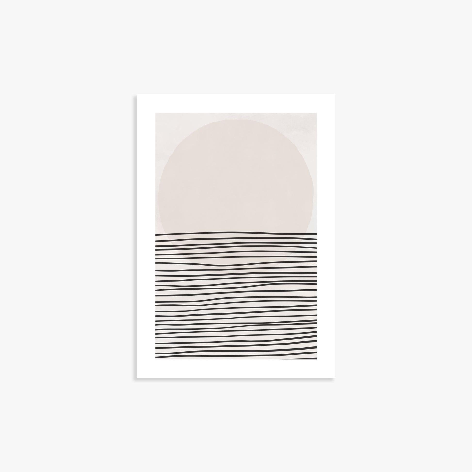 Serene Horizon, 21x30cm Printed Poster