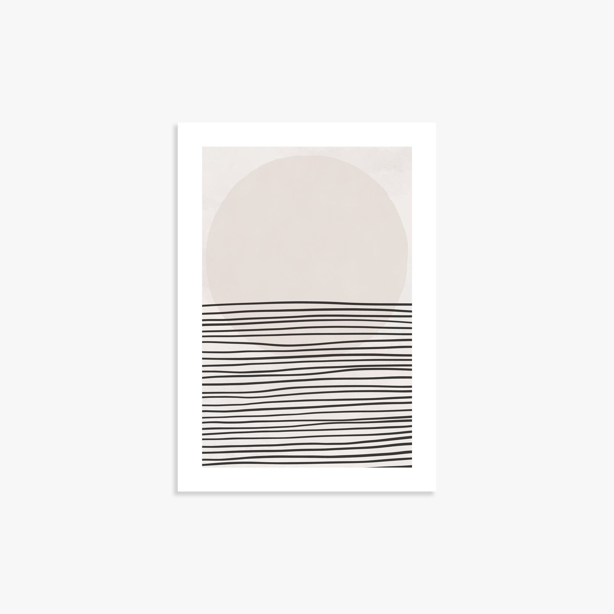 Serene Horizon, 21x30cm Printed Poster