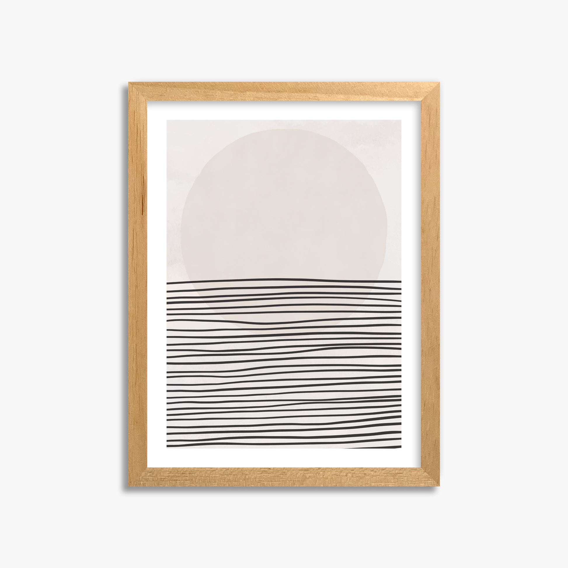 Serene Horizon, 30x40cm Oak Framed Art Reproduction