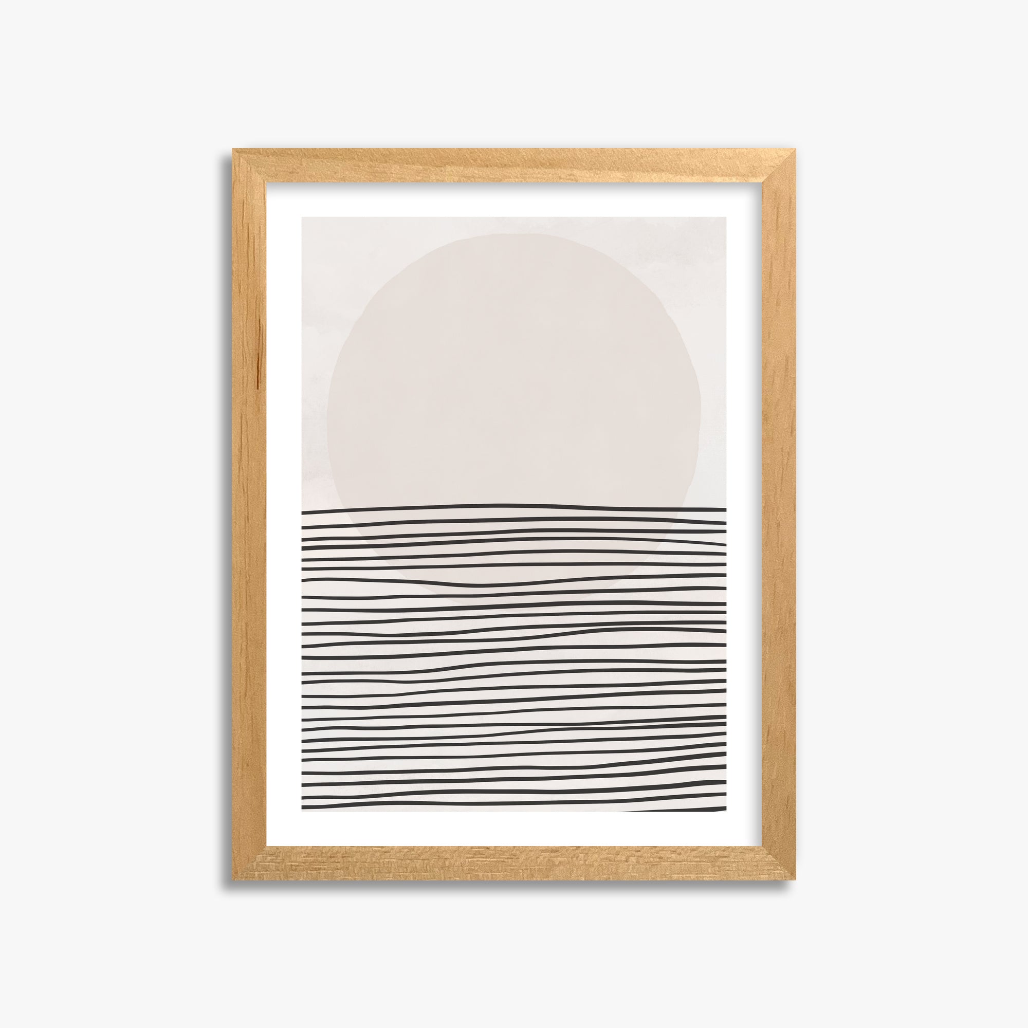 Serene Horizon, 30x40cm Oak Framed Art Reproduction