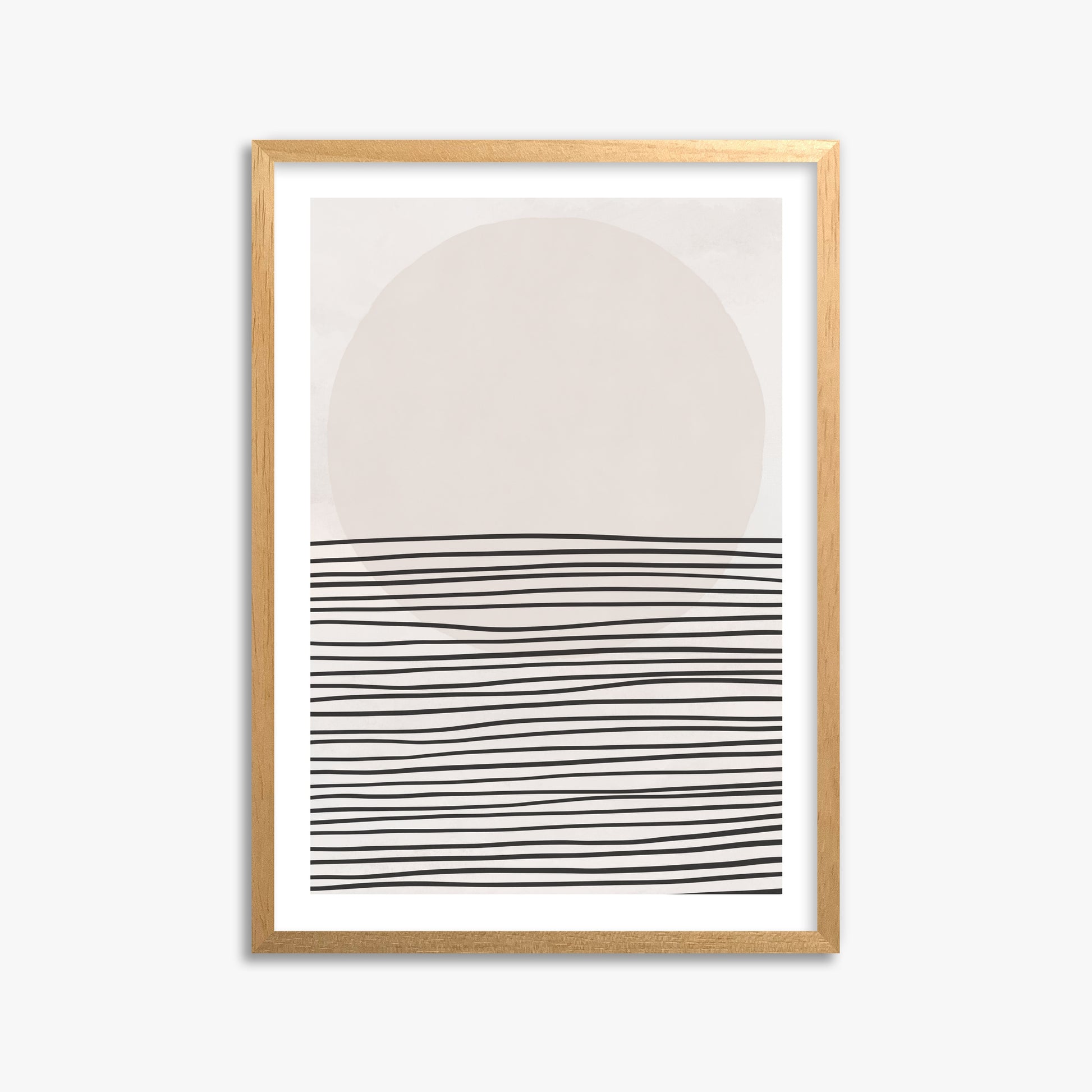 Serene Horizon, 50x70cm Oak Framed Art Reproduction