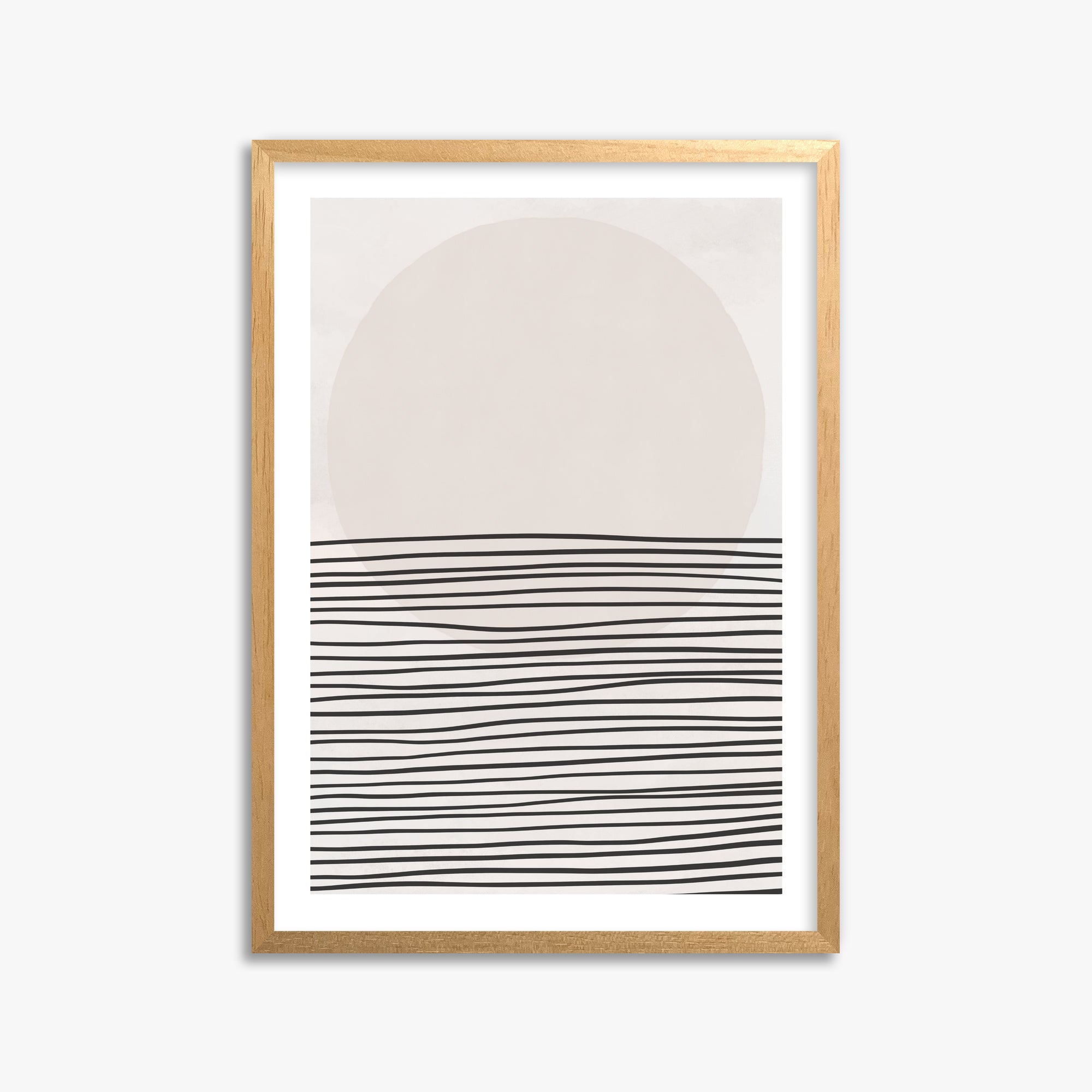 Serene Horizon, 50x70cm Oak Framed Art Reproduction