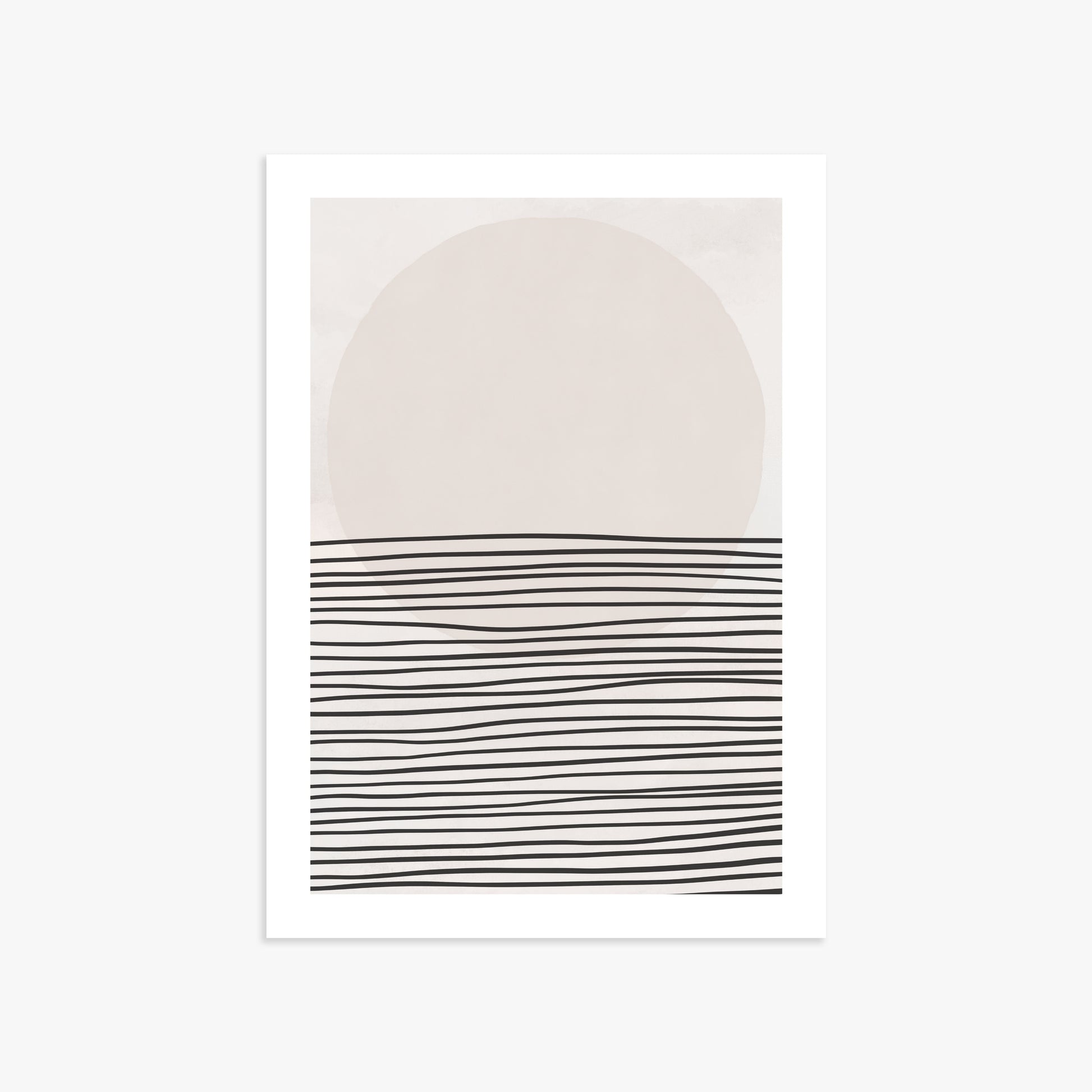 Serene Horizon, 50x70cm Printed Poster