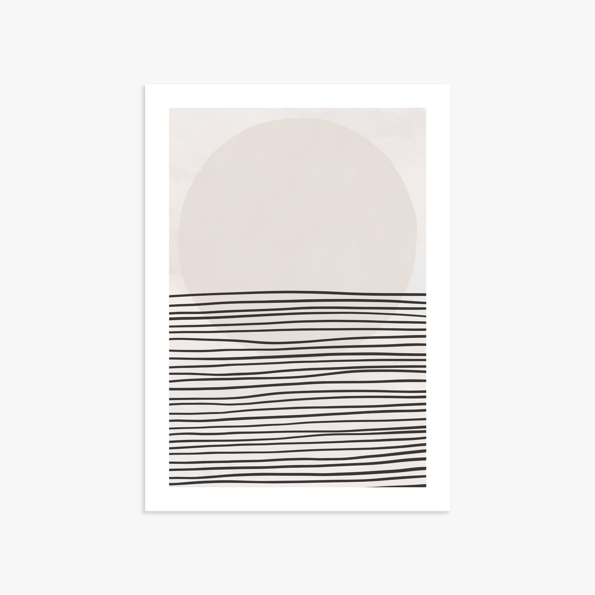Serene Horizon, 50x70cm Printed Poster