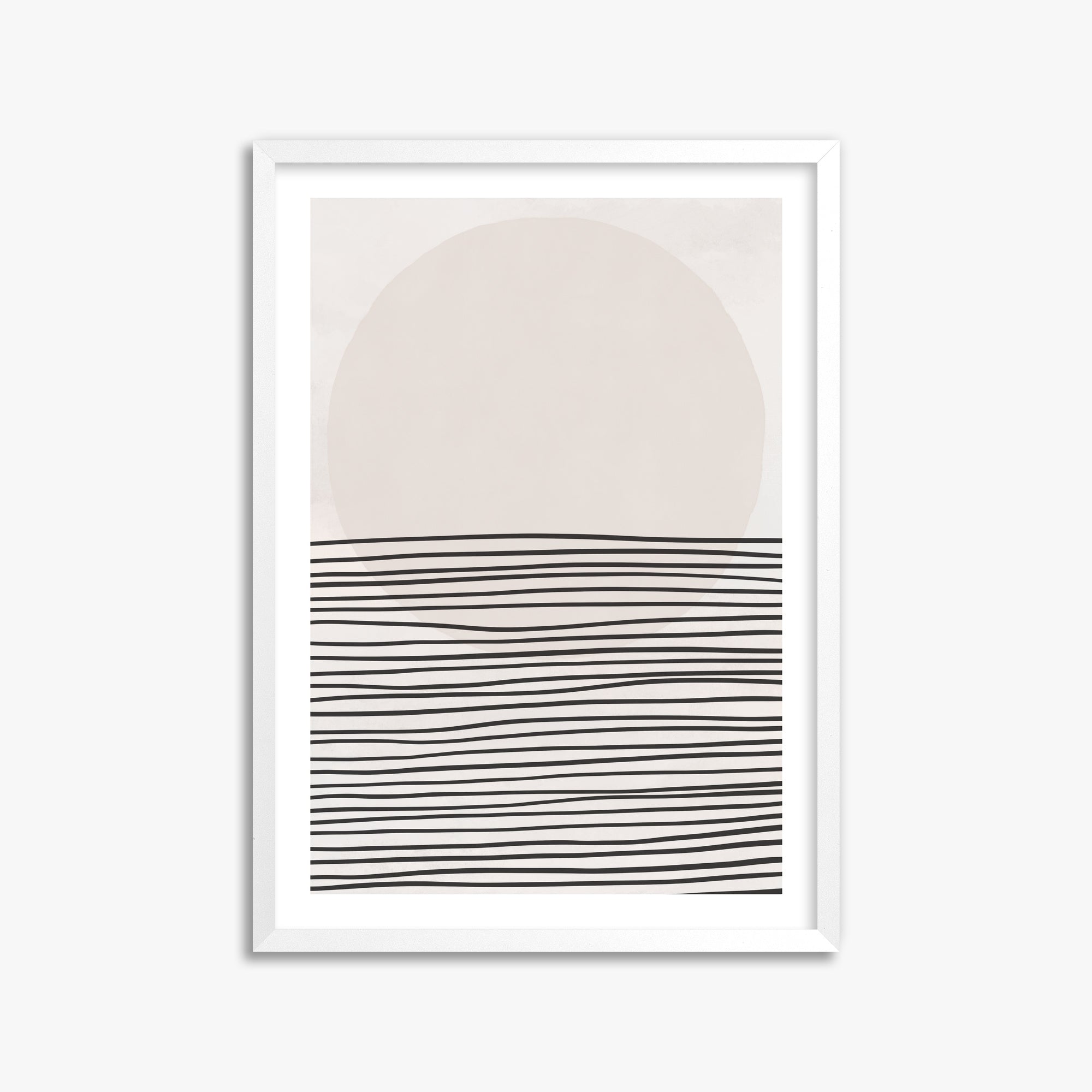 Serene Horizon, 50x70cm Whitek Framed Art Reproduction