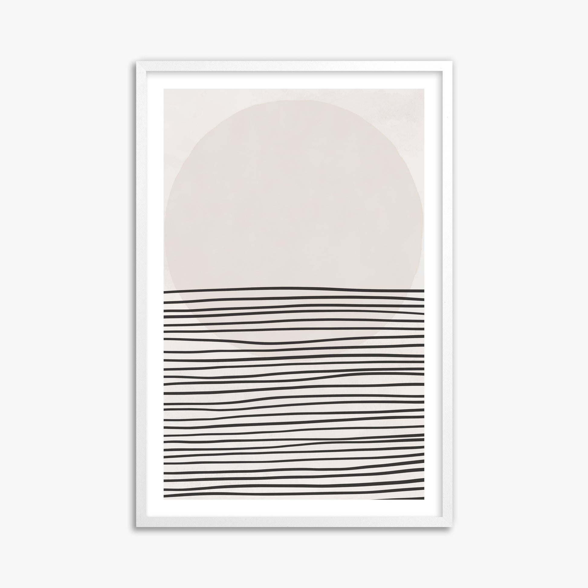 Serene Horizon, 61x91cm Whitek Framed Art Reproduction