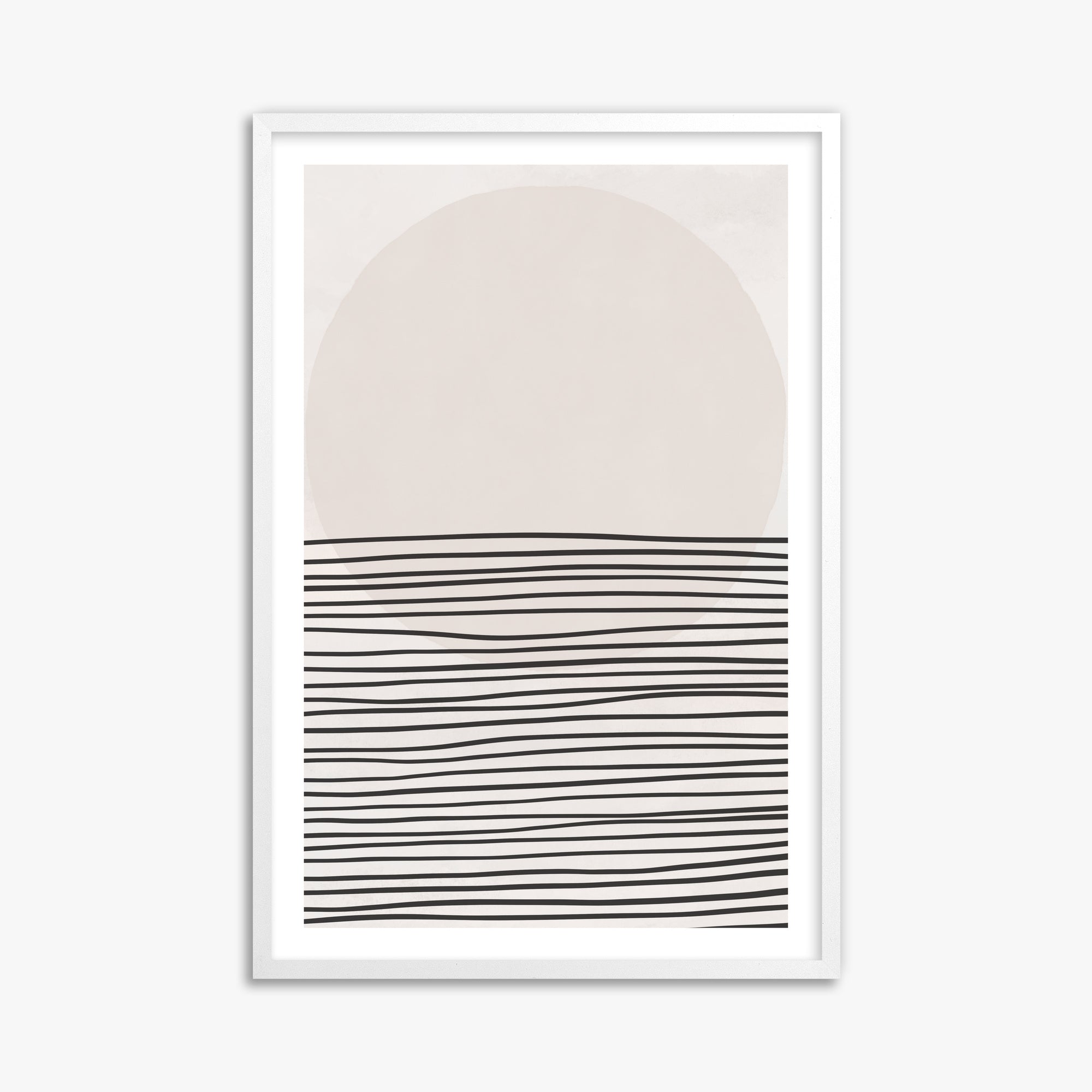 Serene Horizon, 61x91cm Whitek Framed Art Reproduction