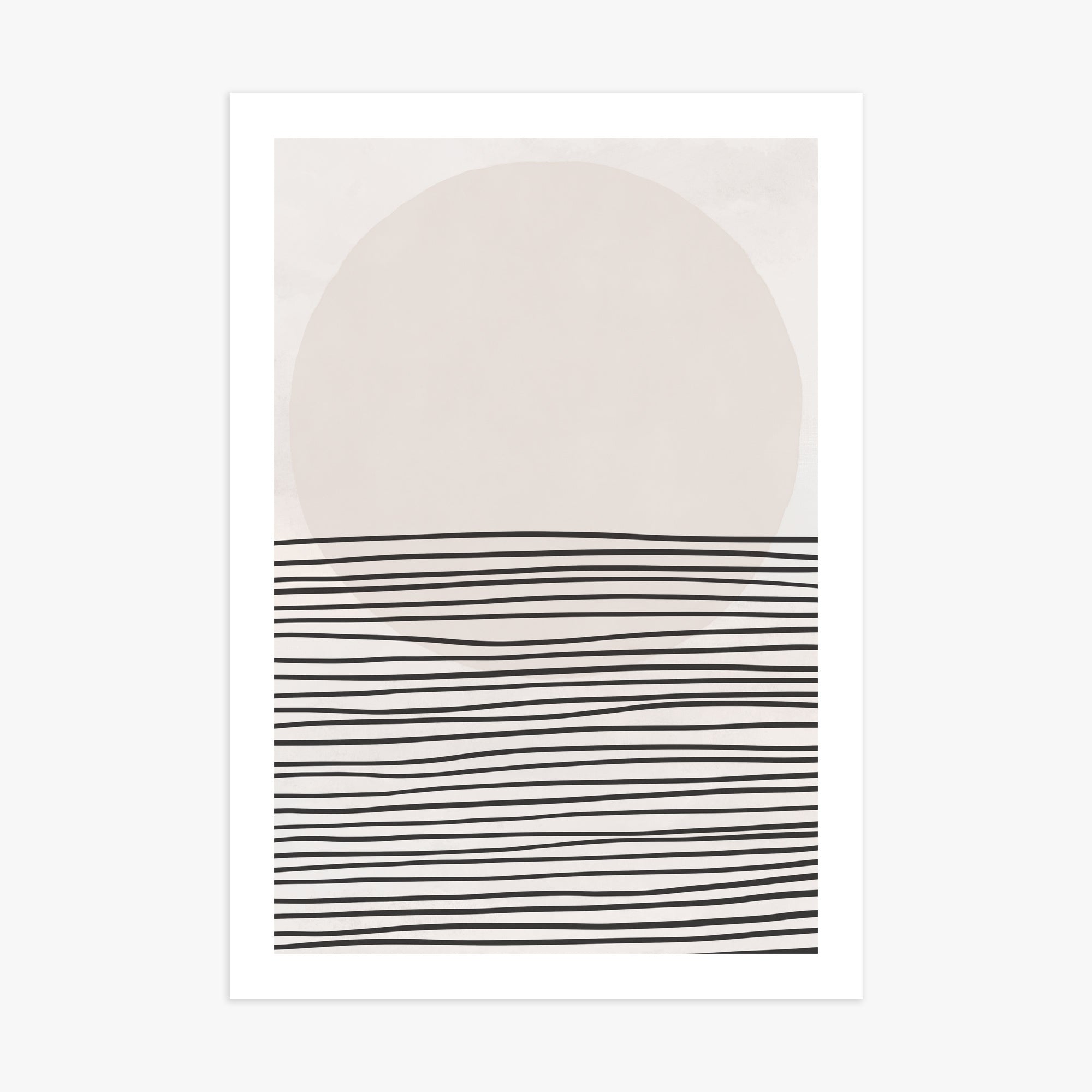 Serene Horizon, 70x100cm Printed Poster