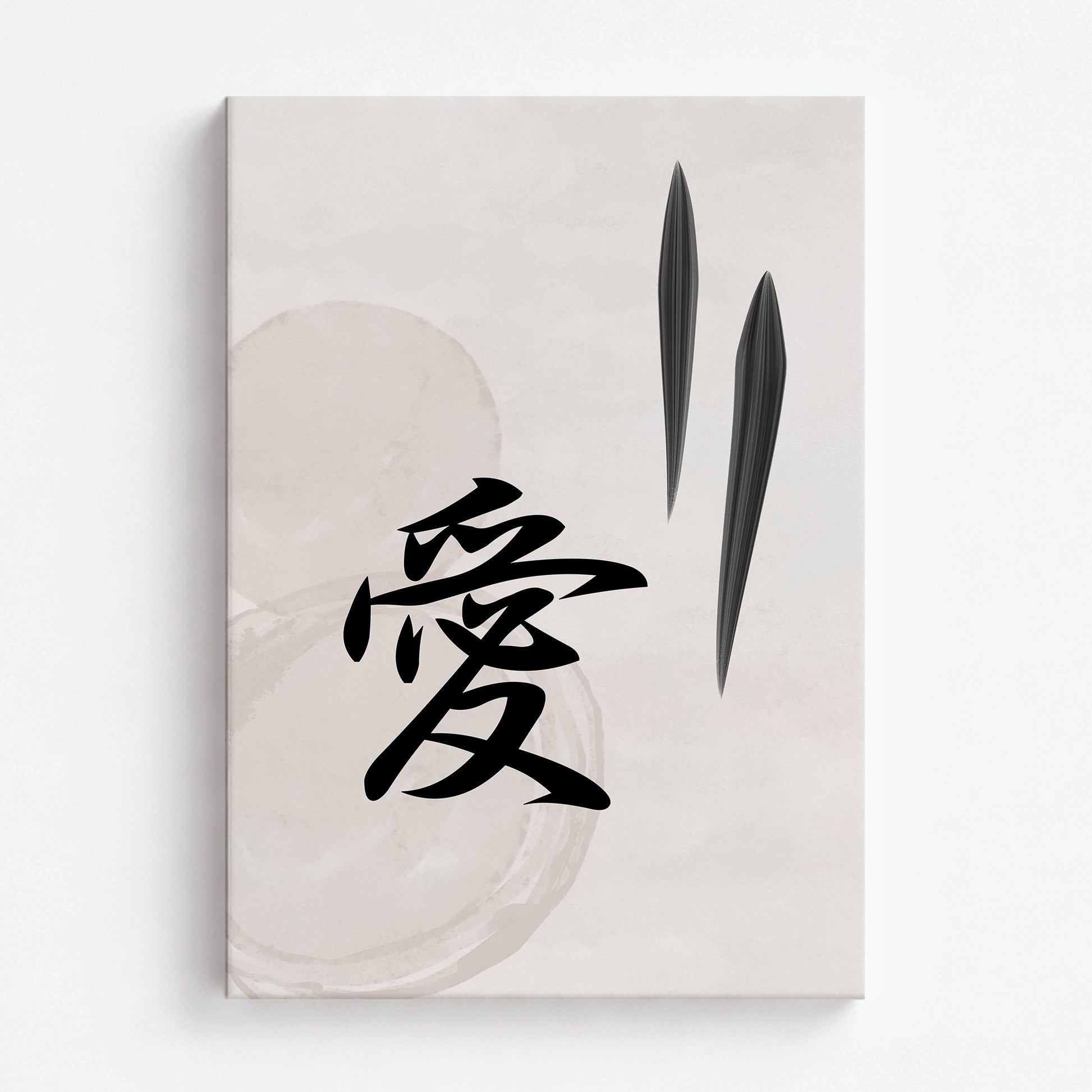 Serene Wisdom, 70x100cm Satin Canvas Art Reproduction
