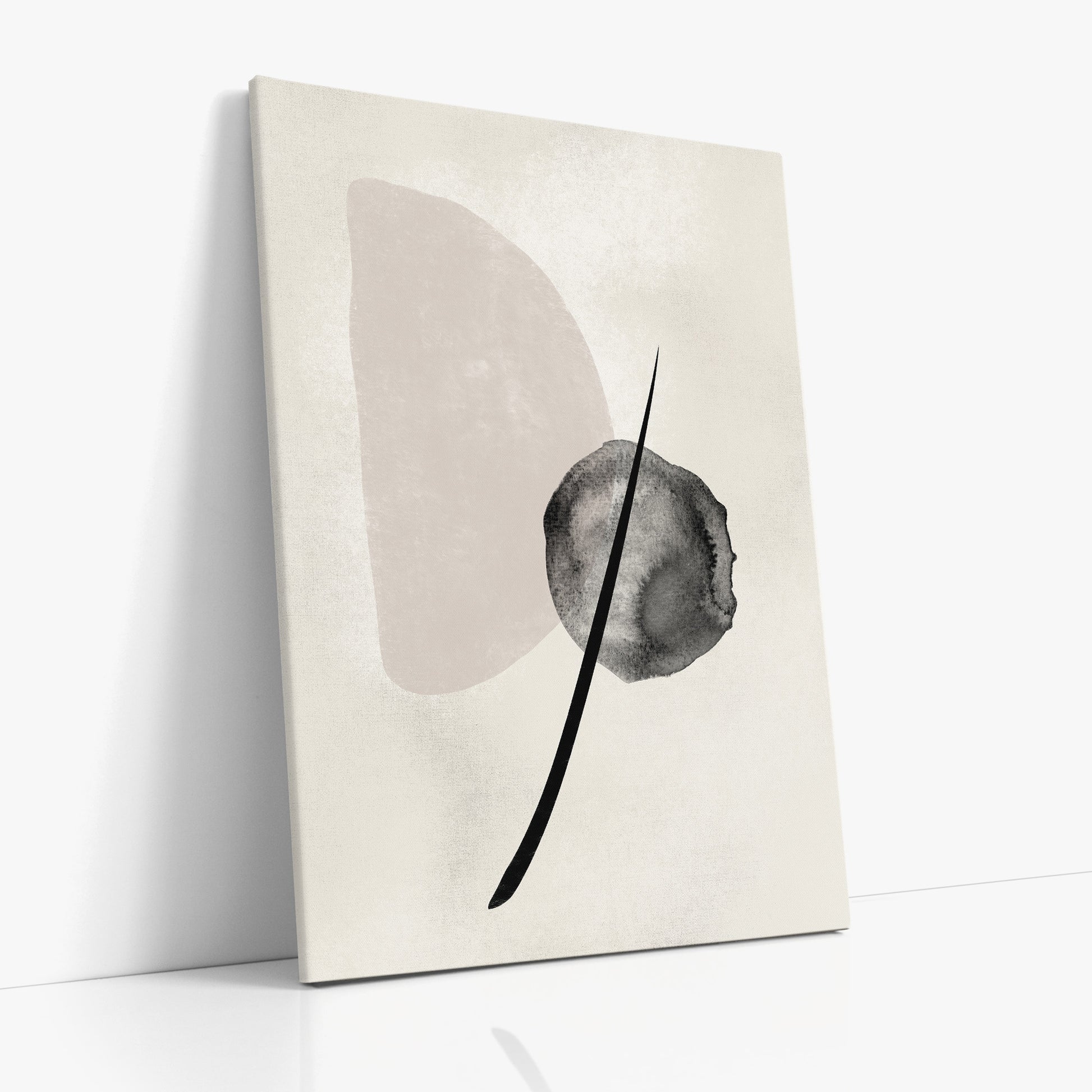 Celestial Balance, 70x100cm Satin Canvas Art Reproduction Left Angle