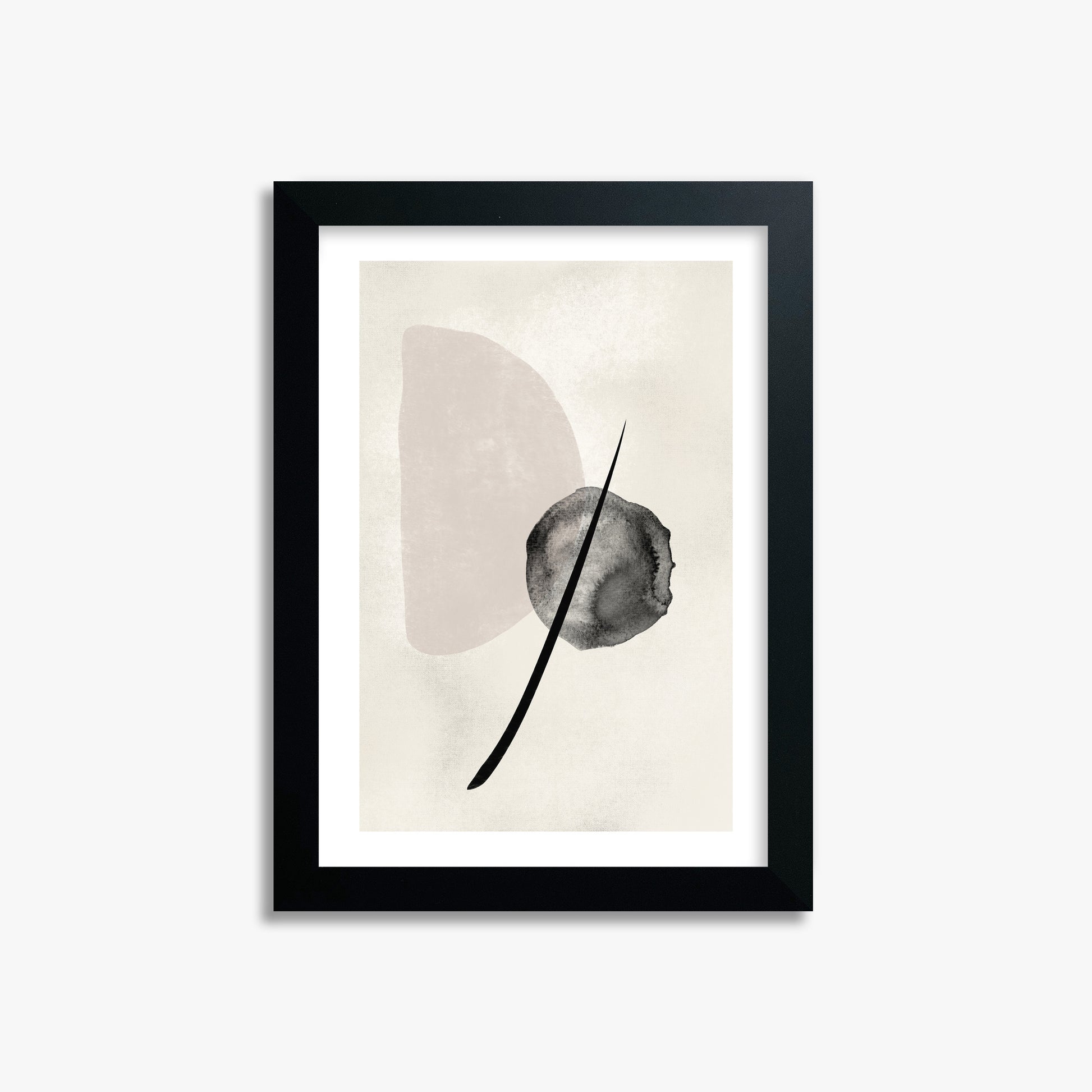 Celestial Balance, 21x30cm Black Framed Art Reproduction