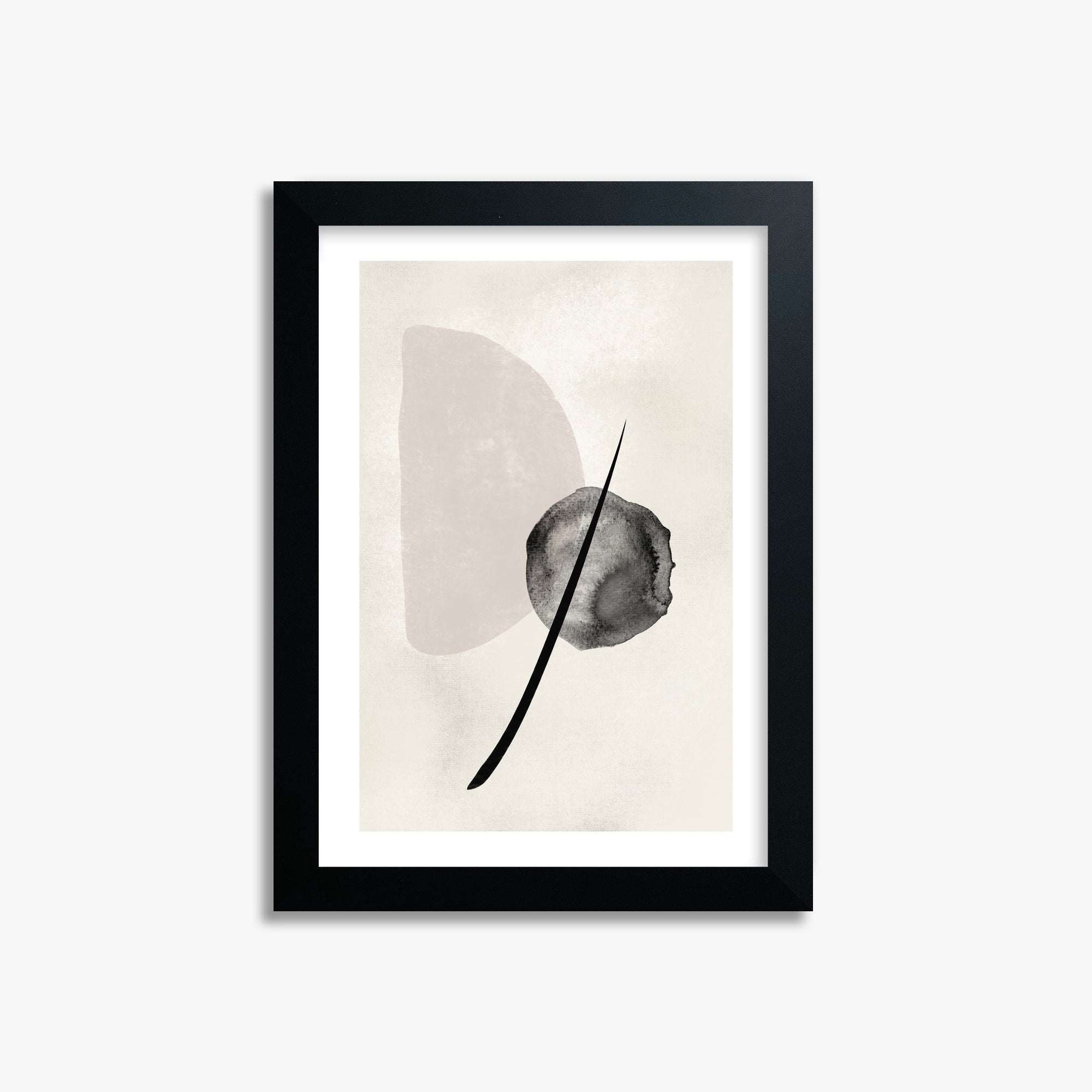 Celestial Balance, 21x30cm Black Framed Art Reproduction
