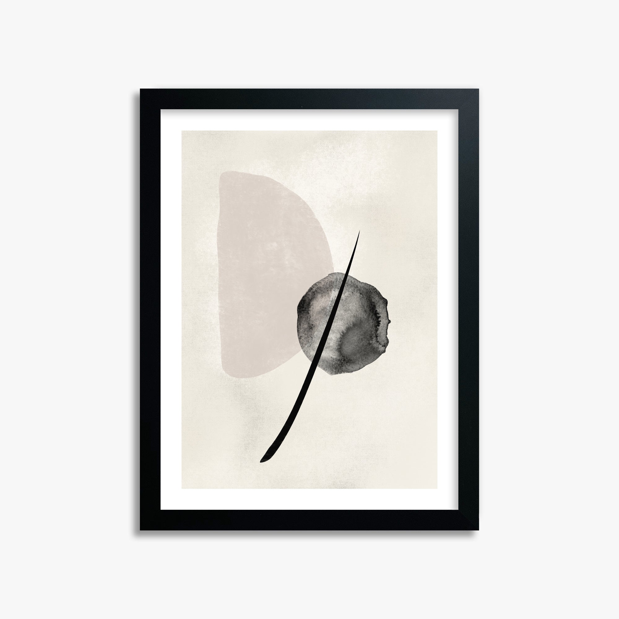 Celestial Balance, 30x40cm Black Framed Art Reproduction