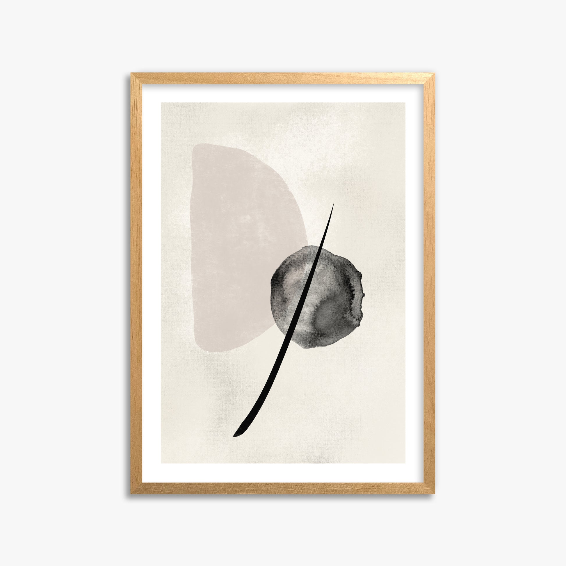 Celestial Balance, 50x70cm Oak Framed Art Reproduction