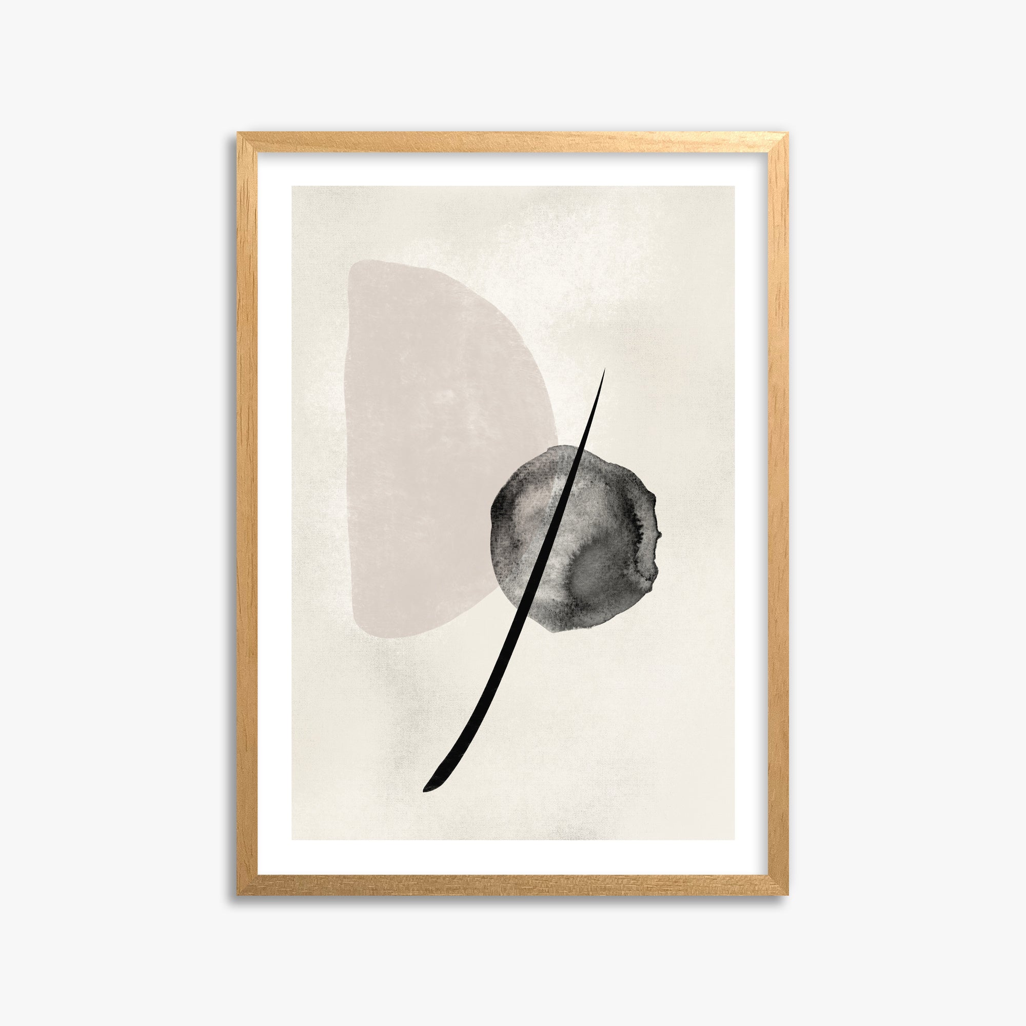 Celestial Balance, 50x70cm Oak Framed Art Reproduction